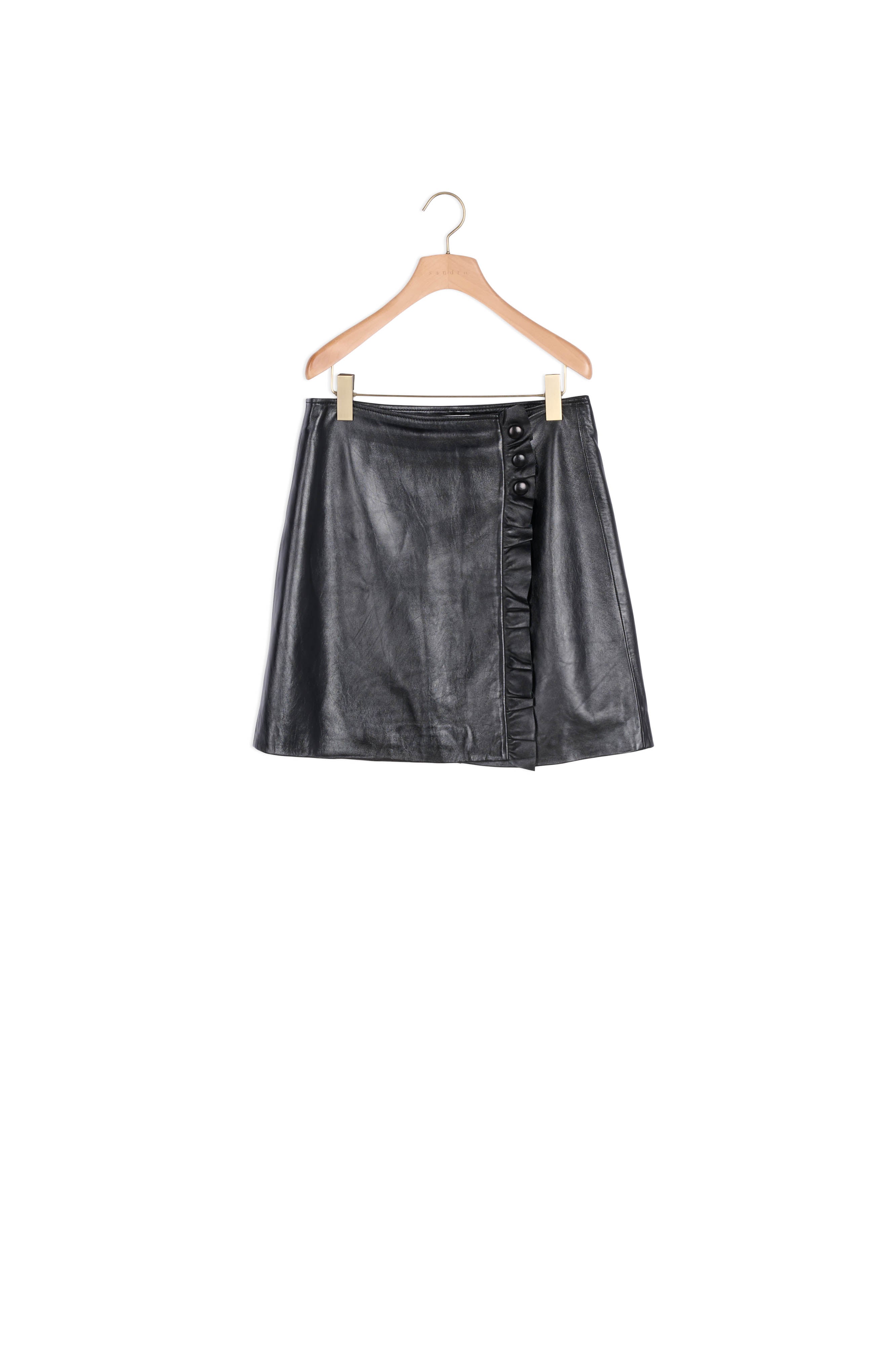 Jupe Noir Sandro seconde main