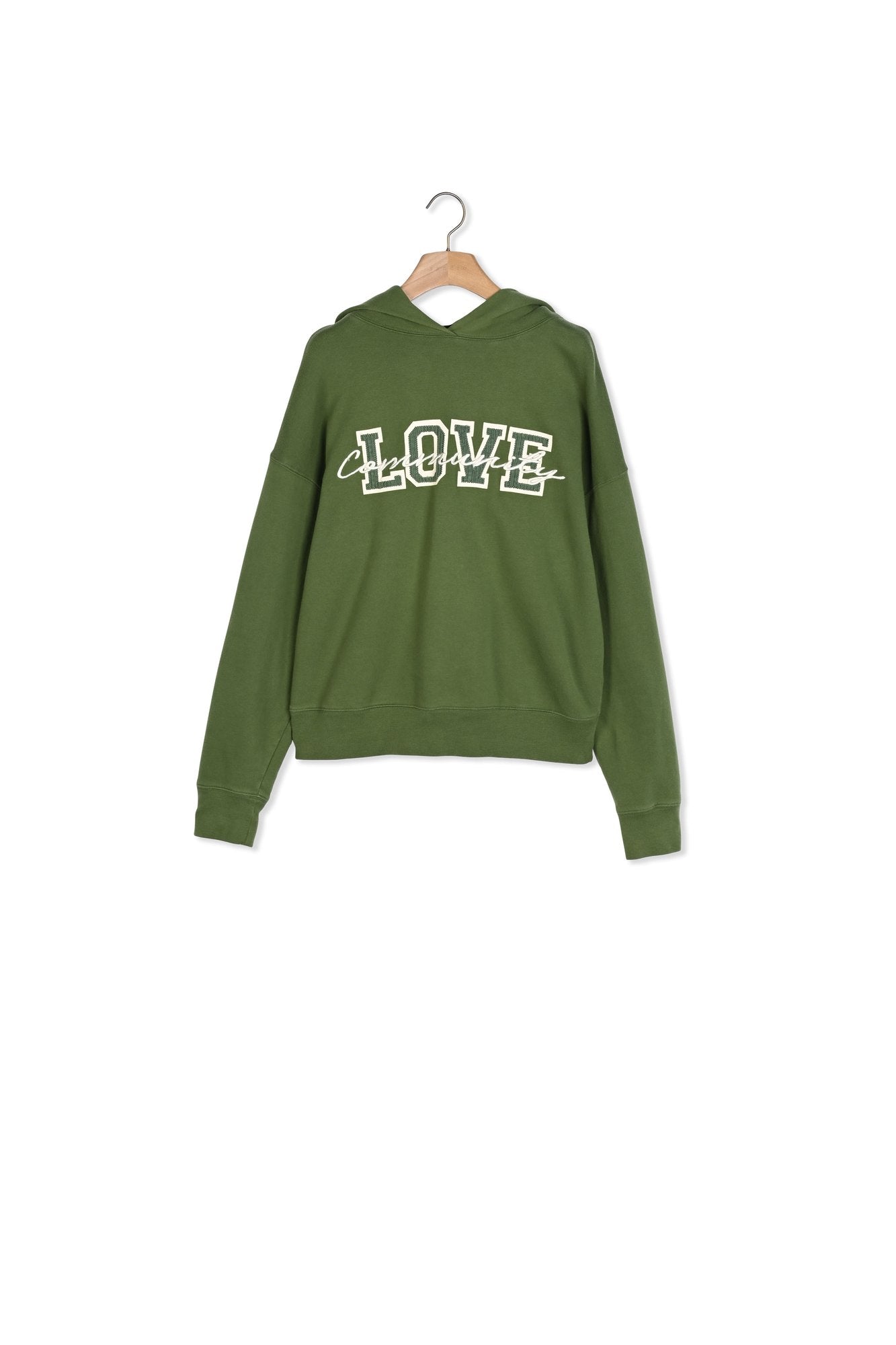 Sweat à capuche Love Community Sandro seconde main