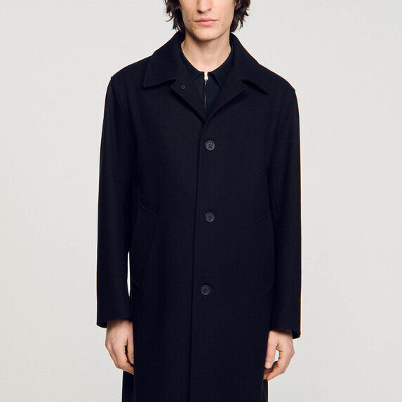 Manteau en laine Sandro seconde main