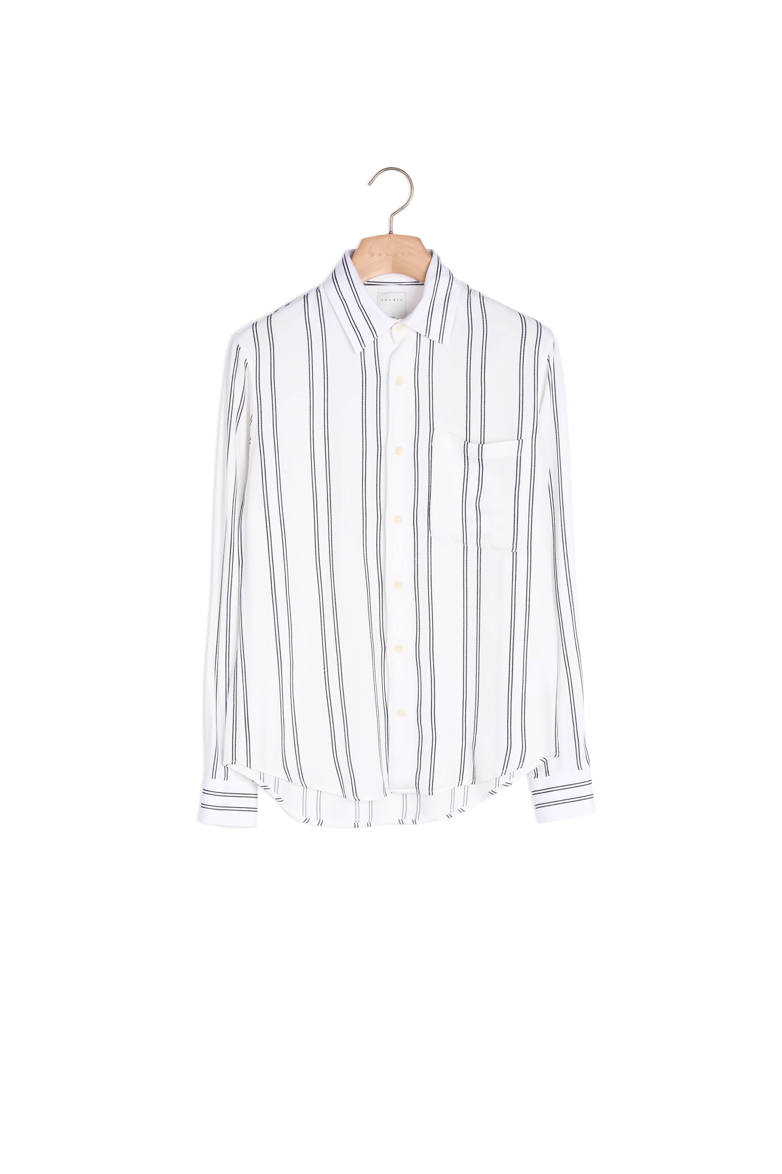 Chemise fluide rayée Sandro seconde main