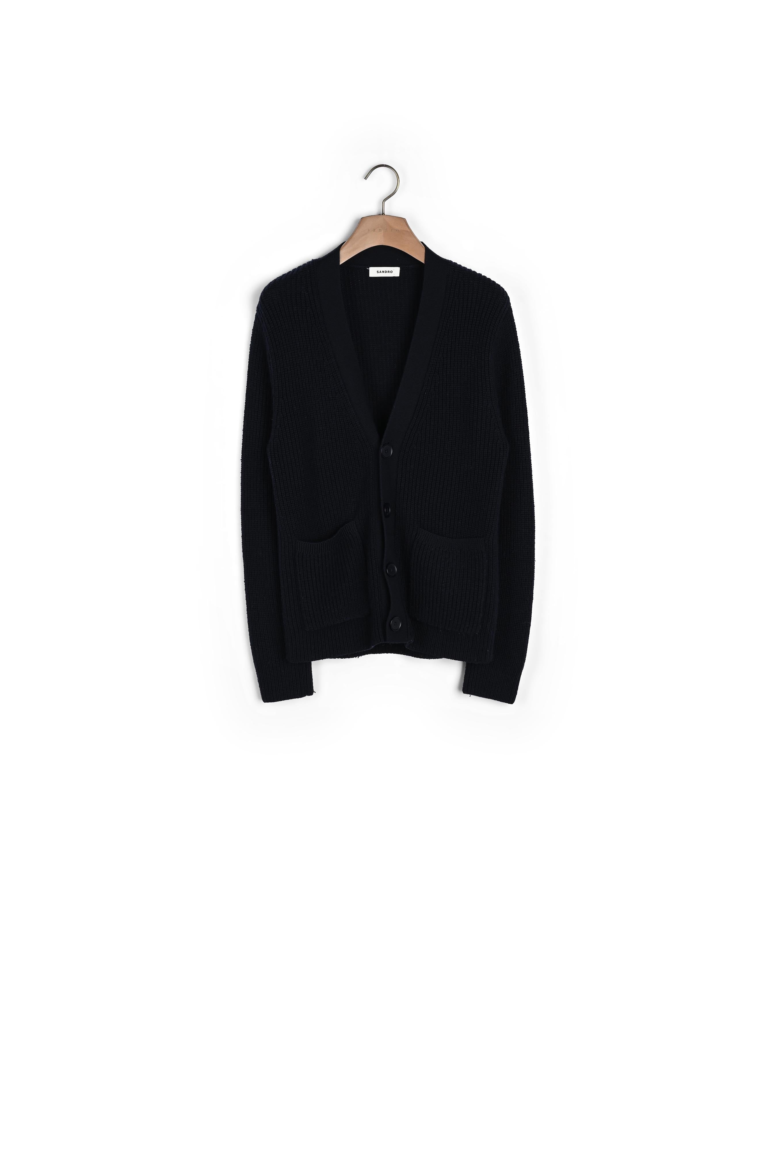 Cardigan en laine Sandro seconde main