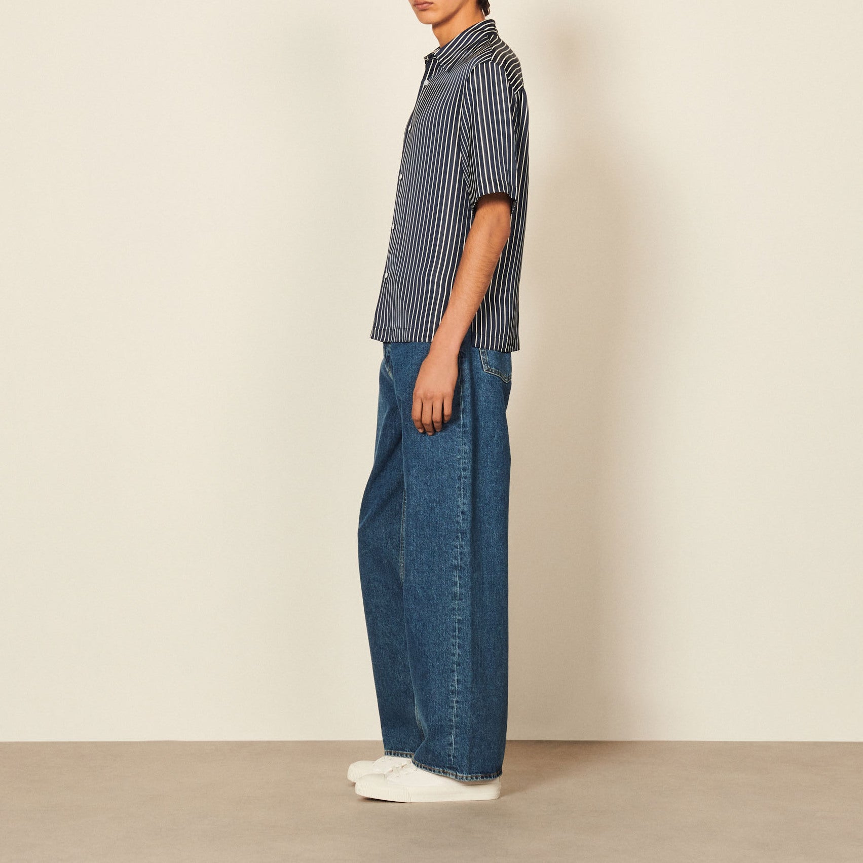 Chemise fluide à rayures Sandro seconde main