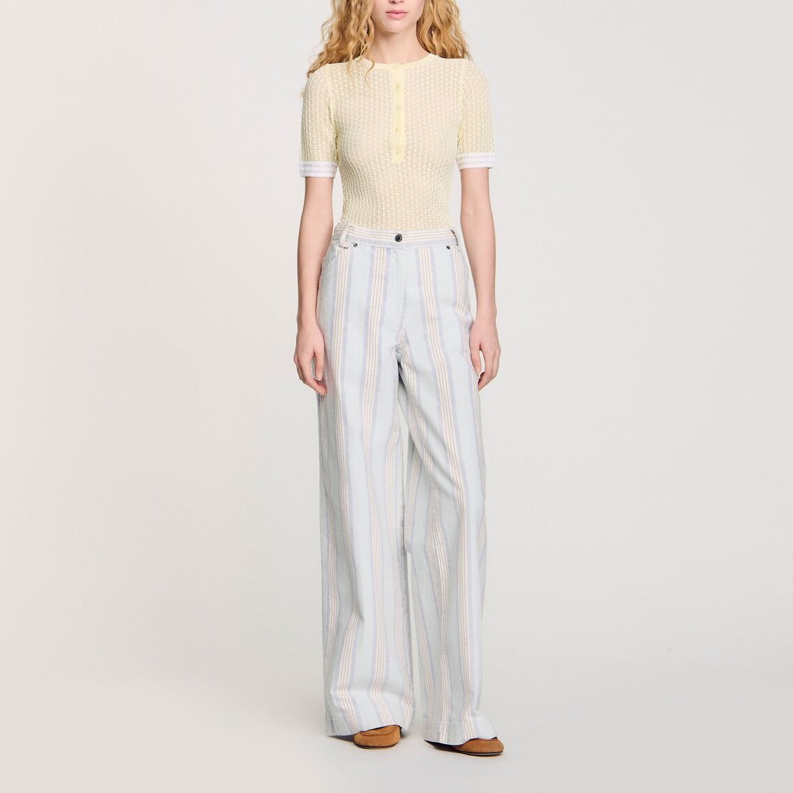 Jean à rayures Sandro seconde main