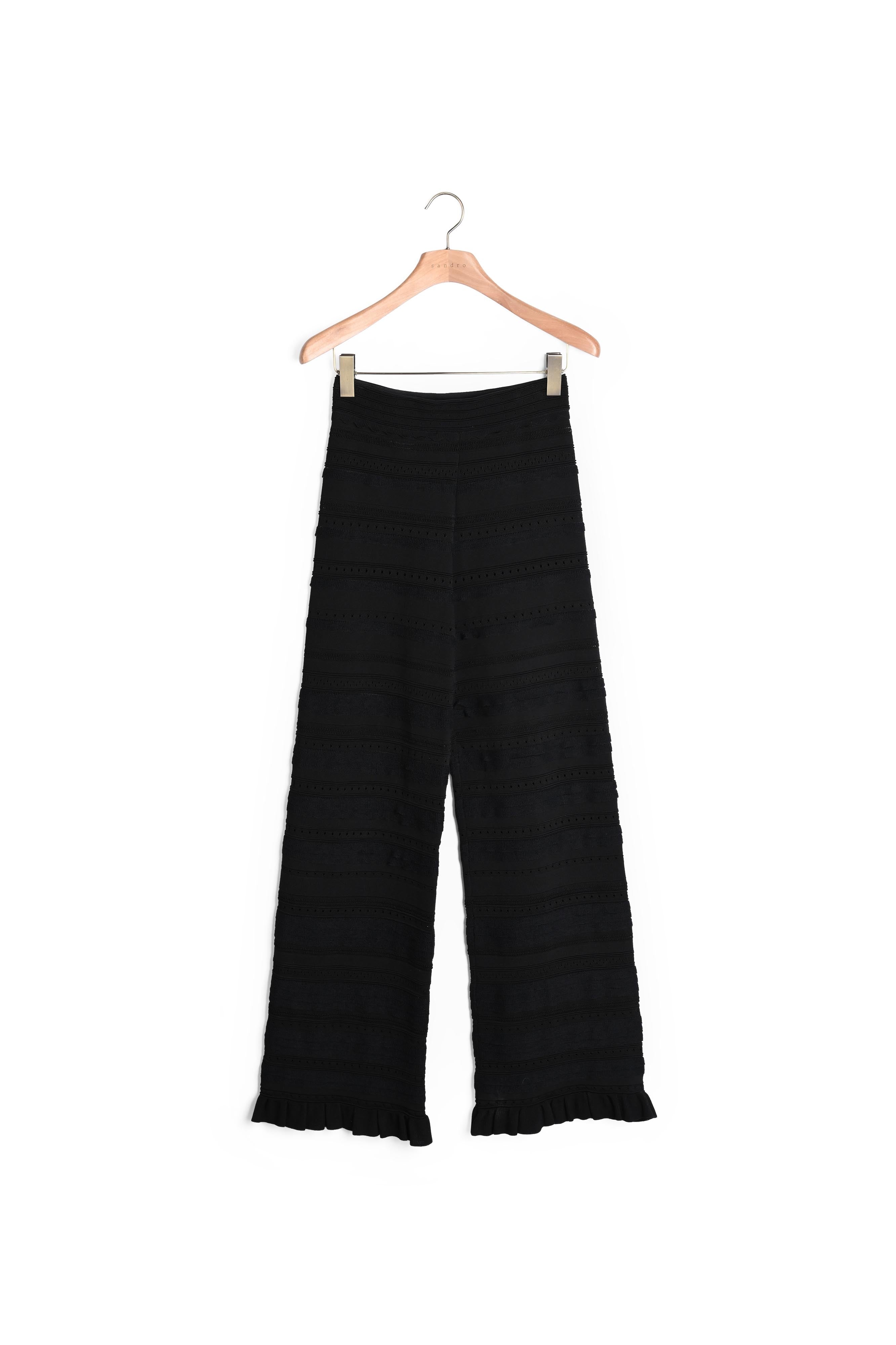 Pantalon en Maille Sandro seconde main