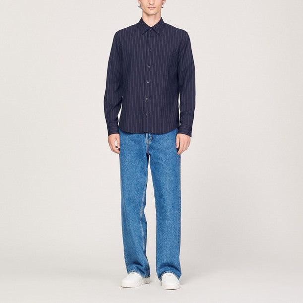 Chemise fluide à rayures Sandro seconde main