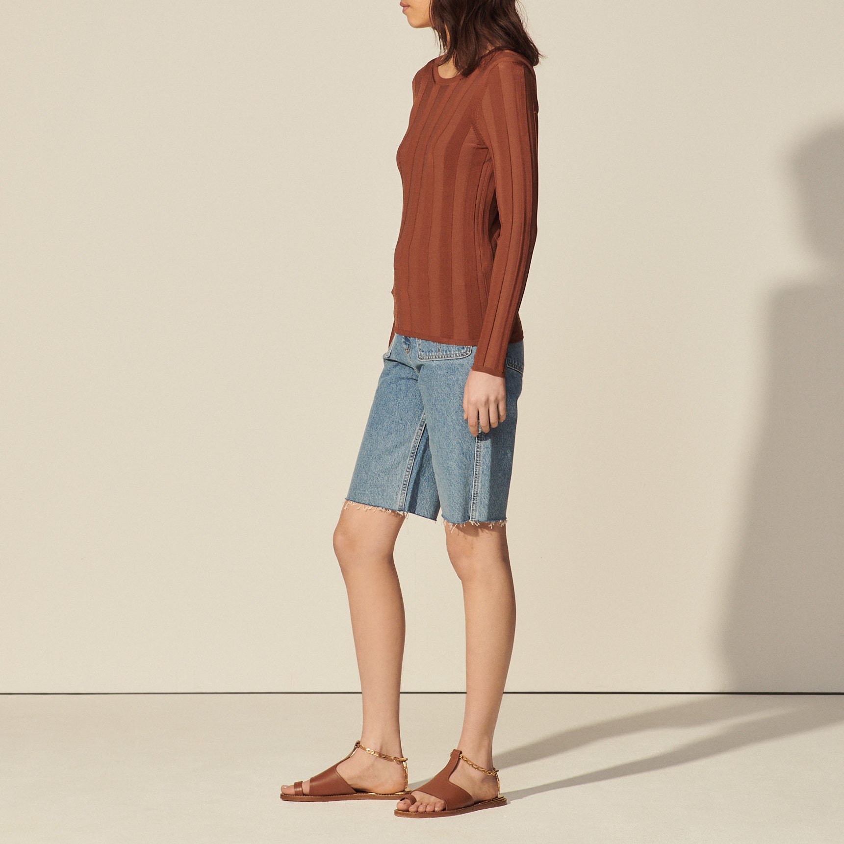 Pull à twist et anneau au dos Sandro seconde main