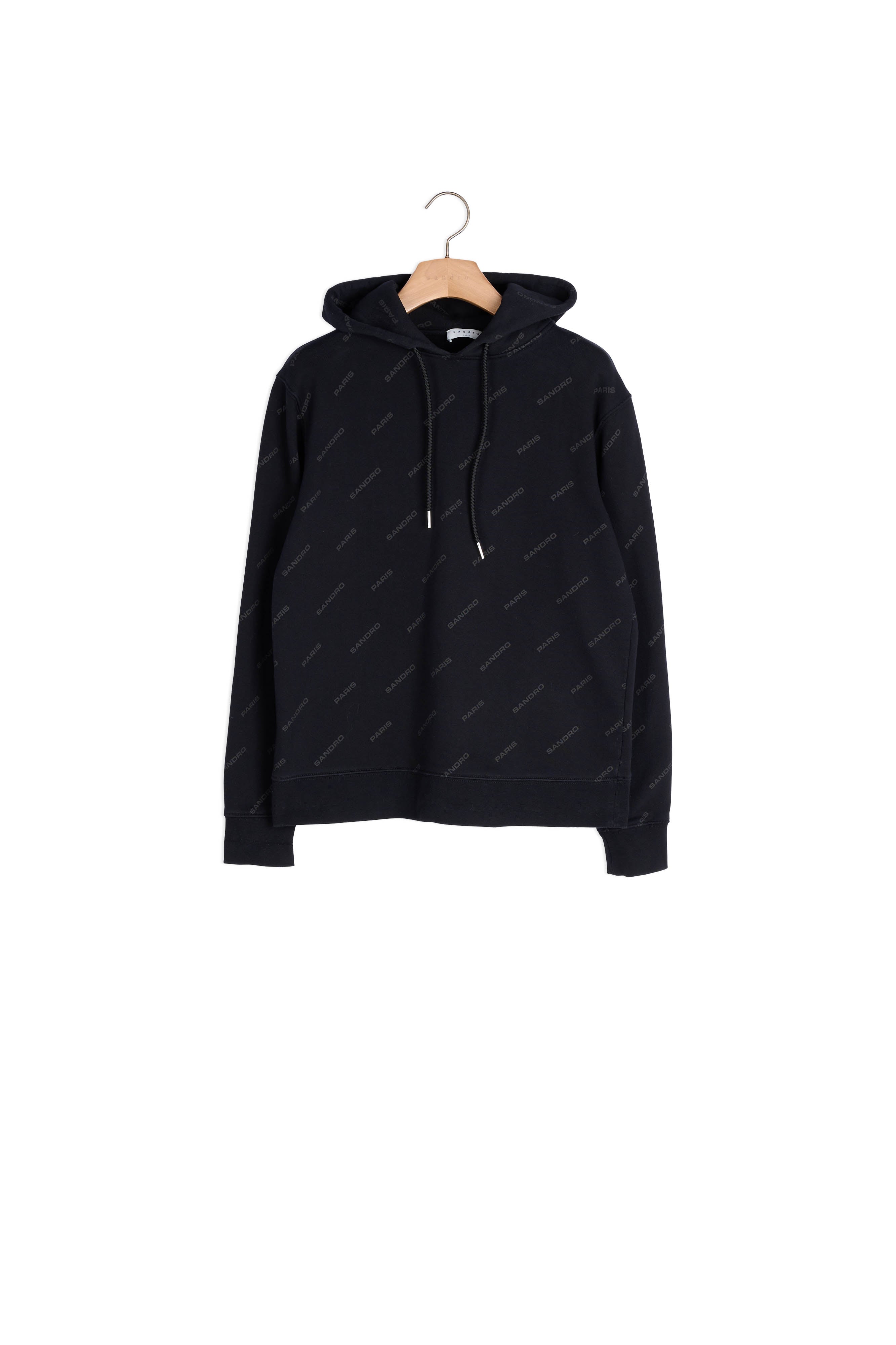 Hoodie en coton avec impression Sandro Sandro seconde main