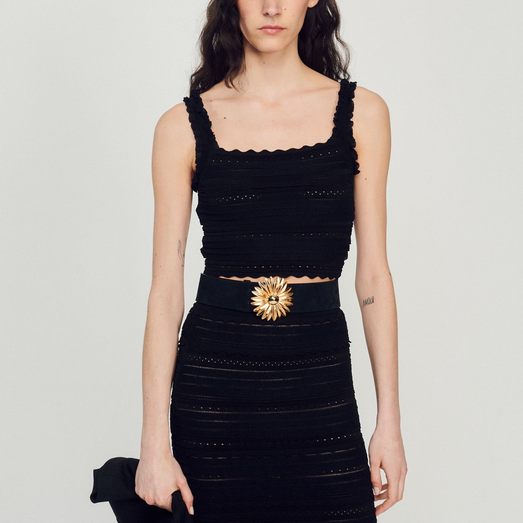 Brassière en Maille Sandro seconde main