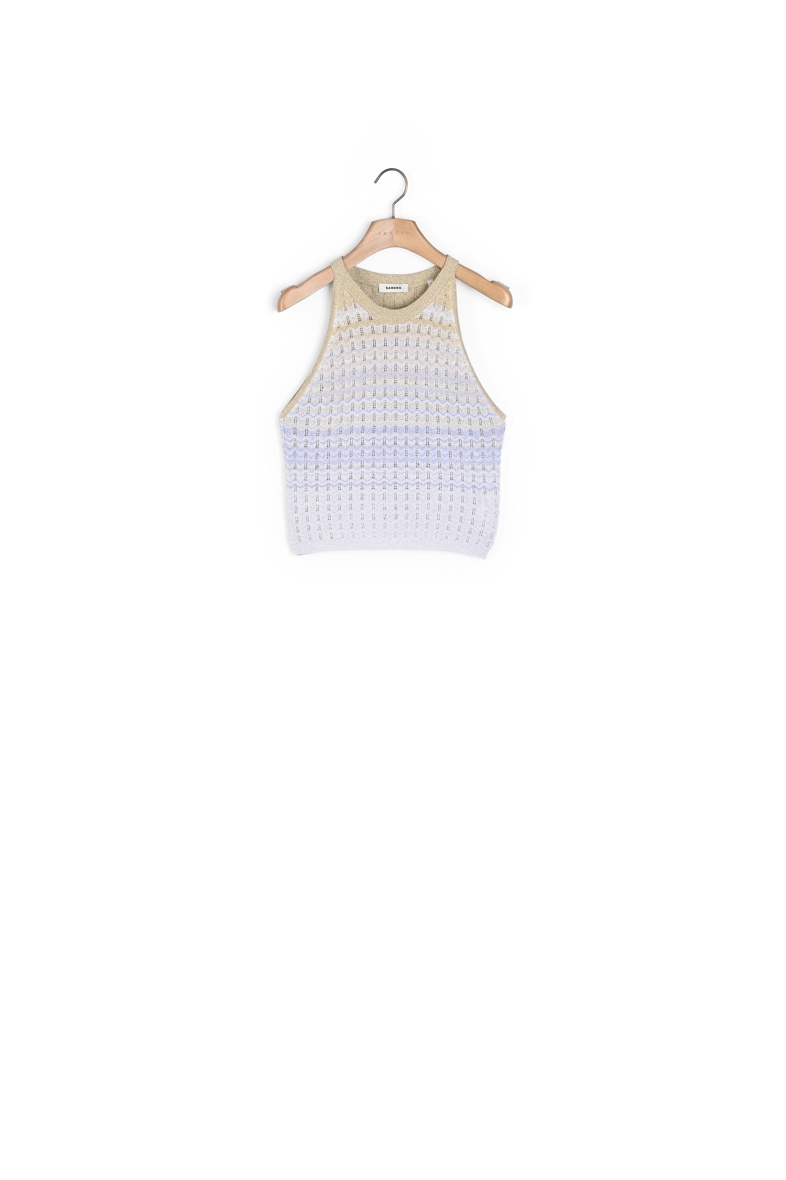 Débardeur court en Maille Sandro seconde main