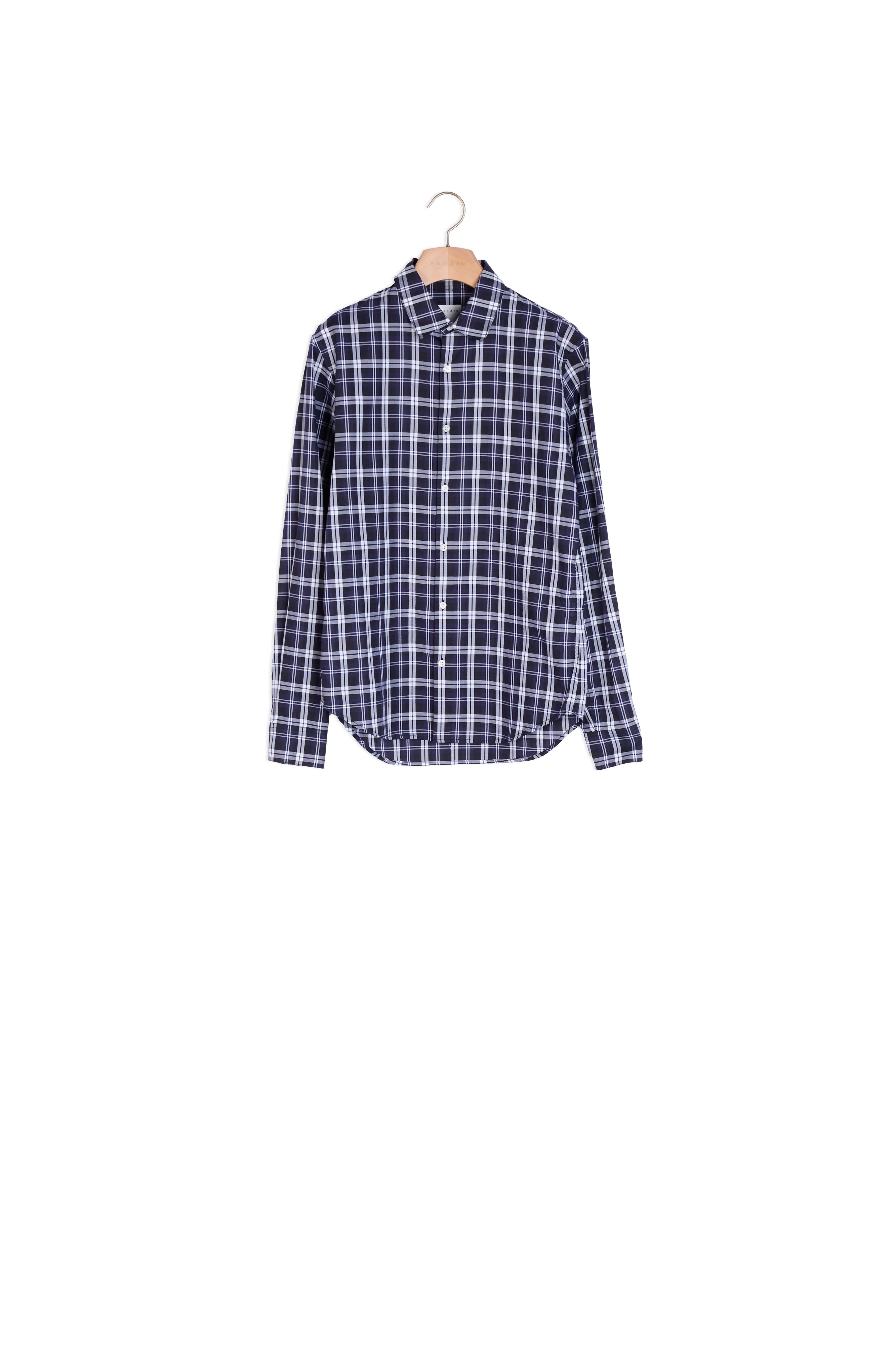 Chemise à carreaux casual Sandro seconde main