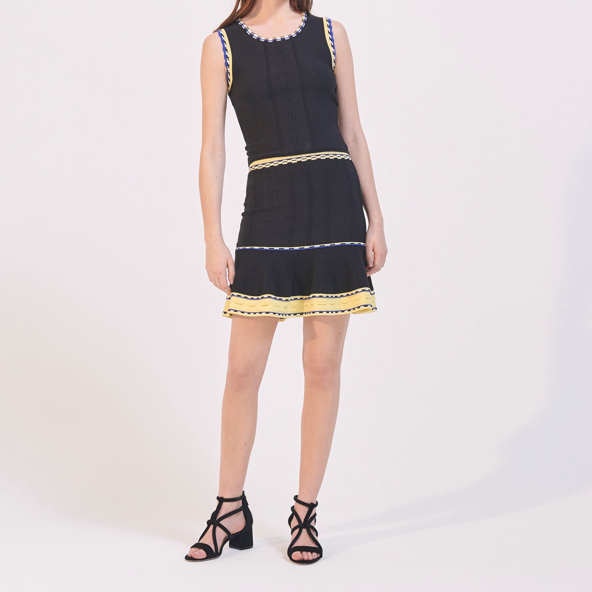 Jupe courte colorée Sandro seconde main