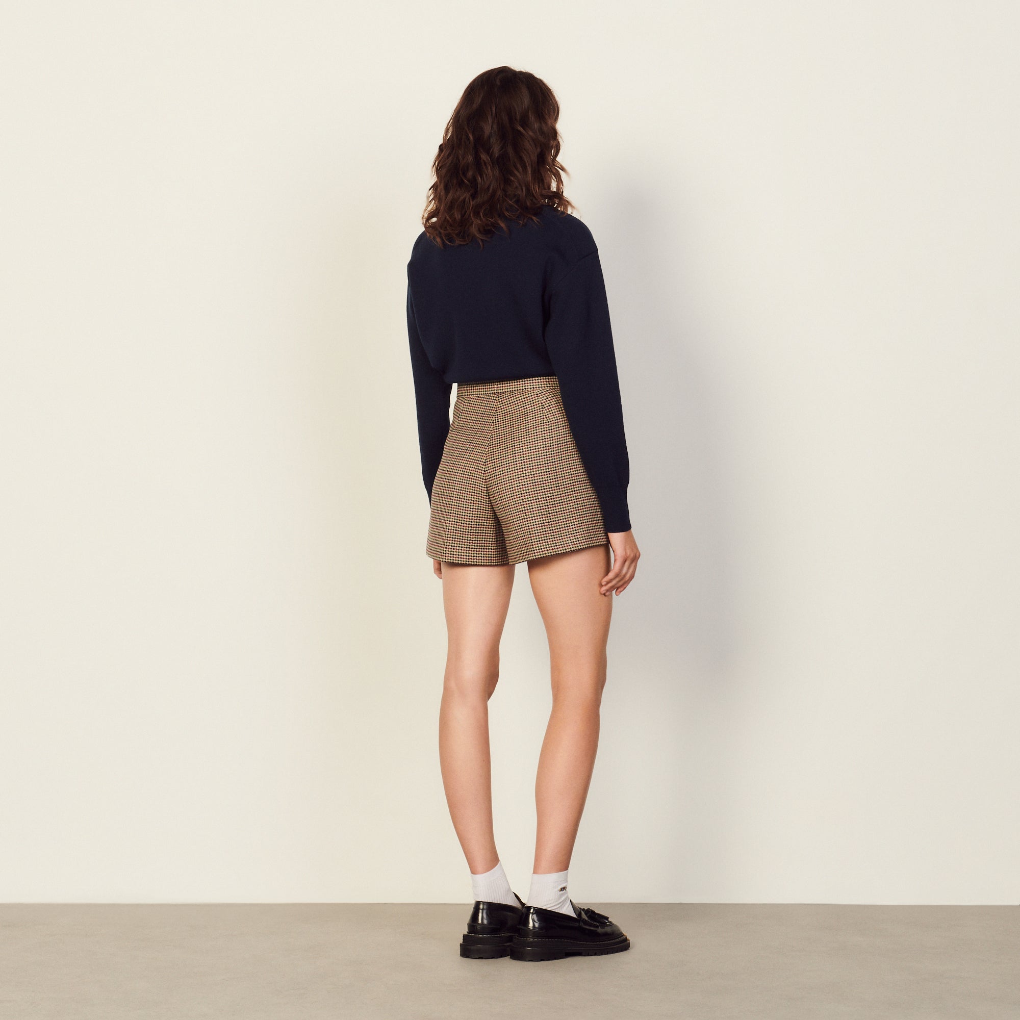 Short Beige Sandro seconde main