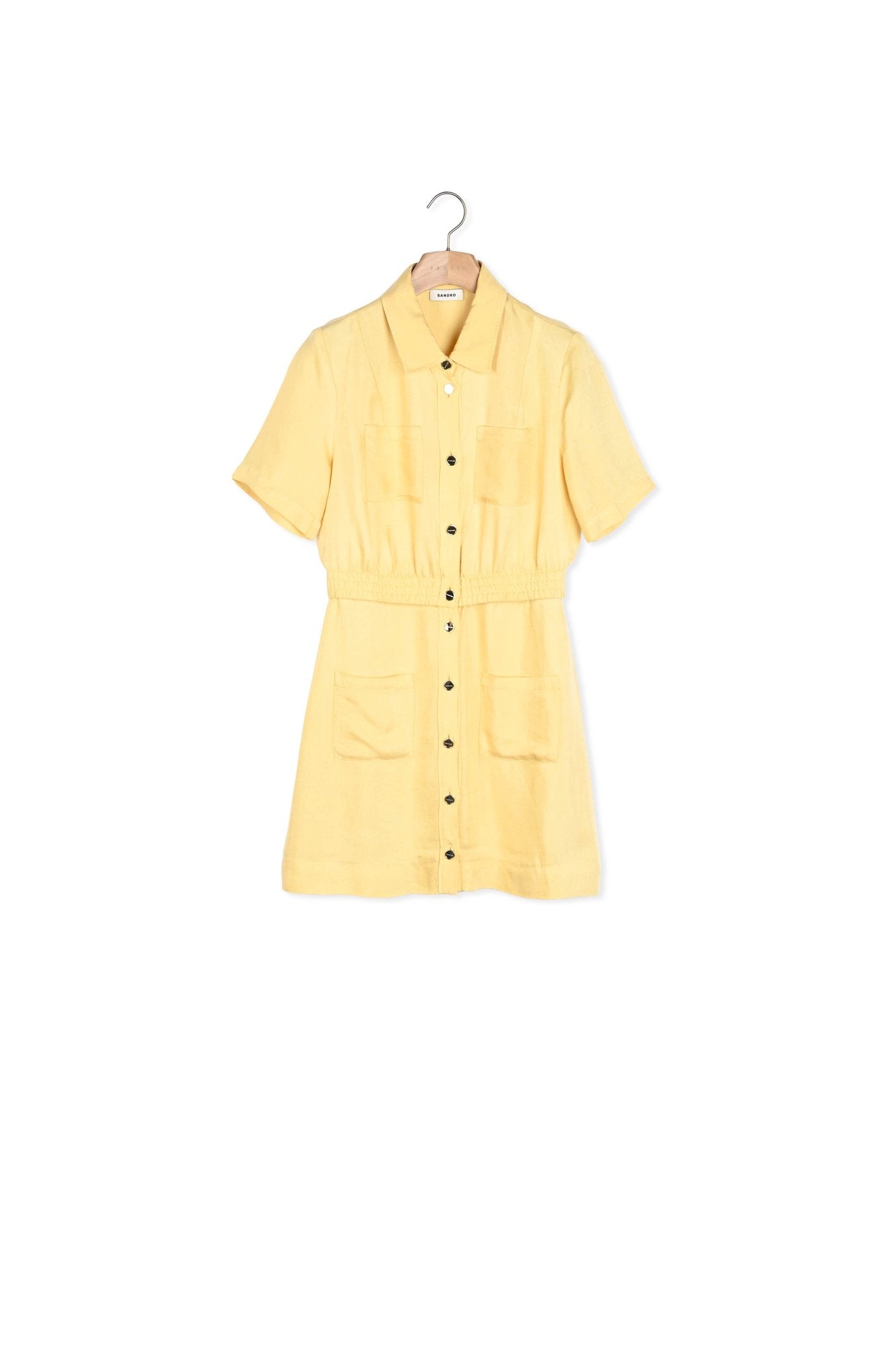 Robe courte boutonnée Sandro seconde main