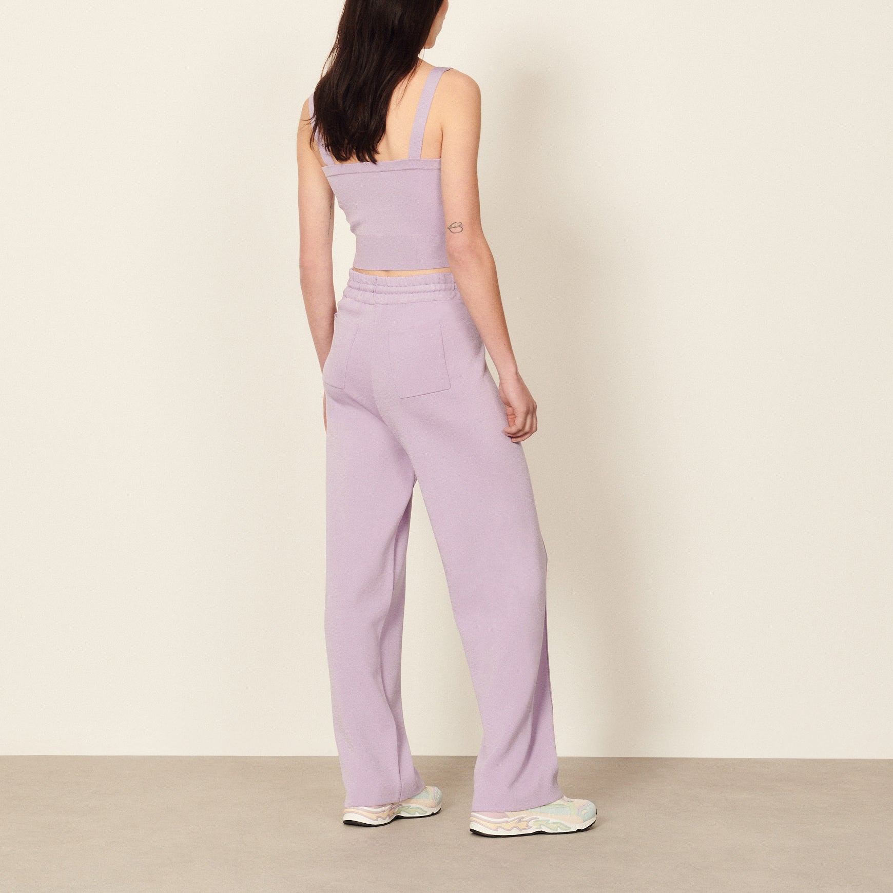 Pantalon en Maille Sandro seconde main