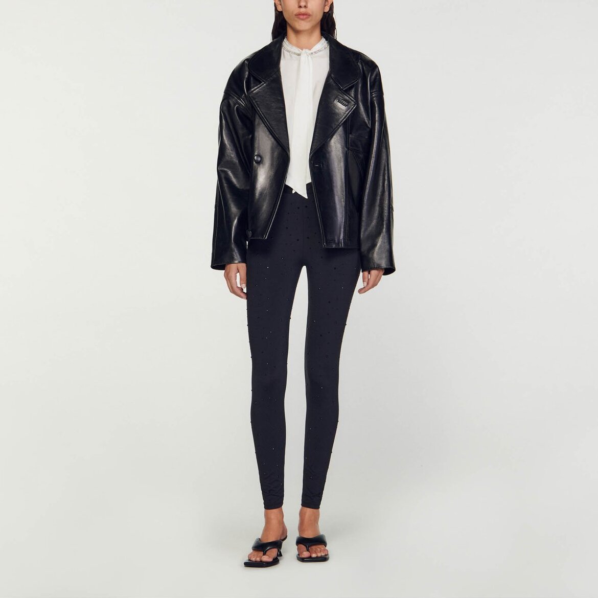 Legging à strass Sandro seconde main