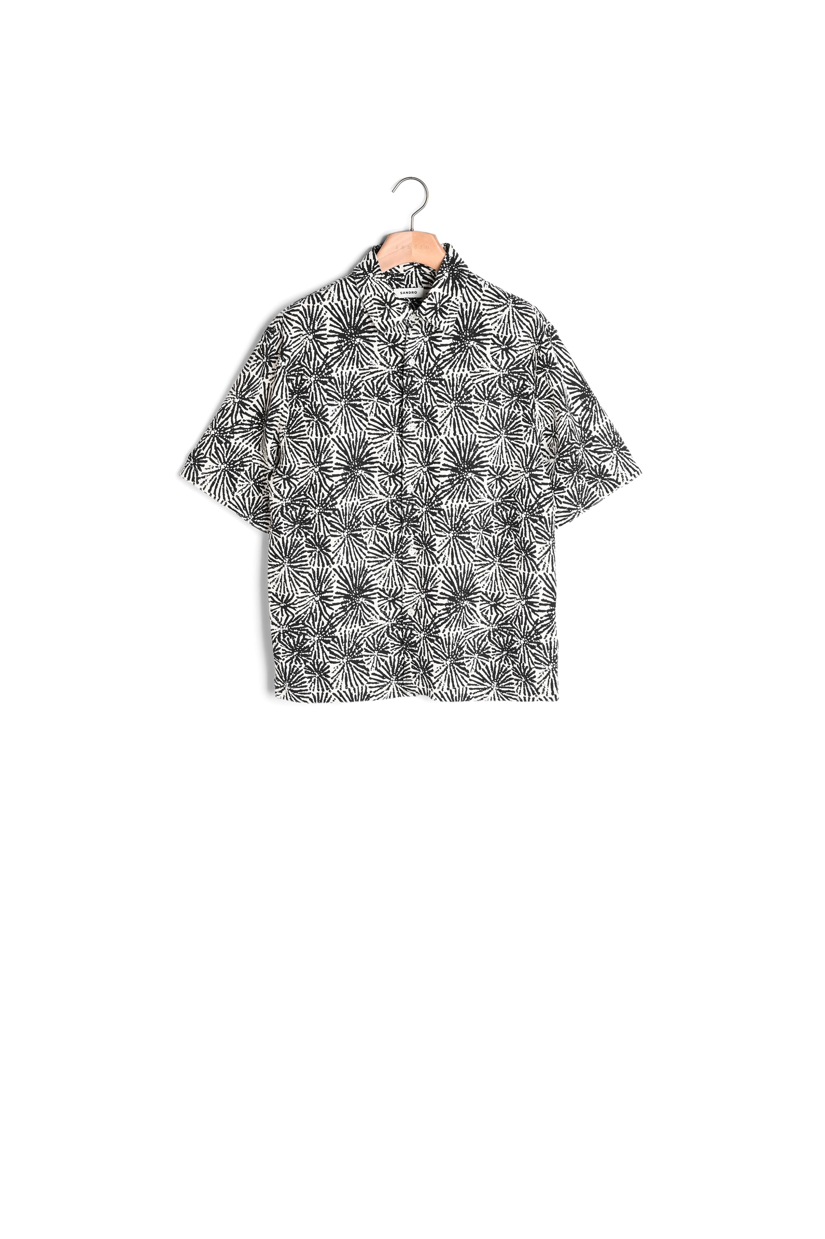 Chemise Noir Sandro seconde main