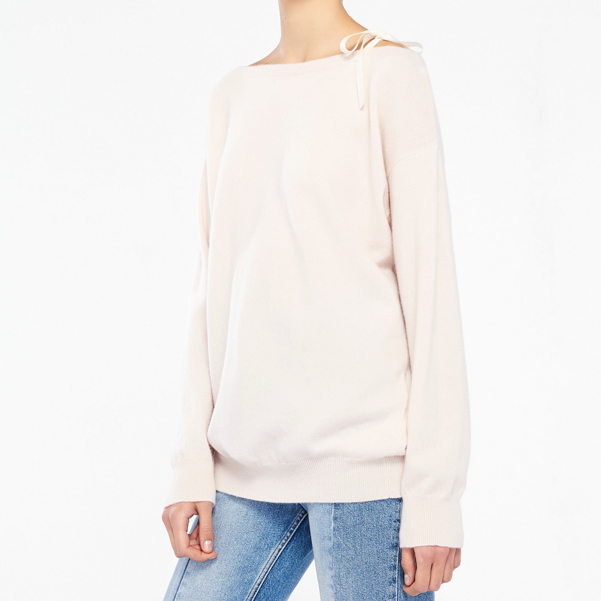 Pull en laine mérino et cachemire Sandro seconde main