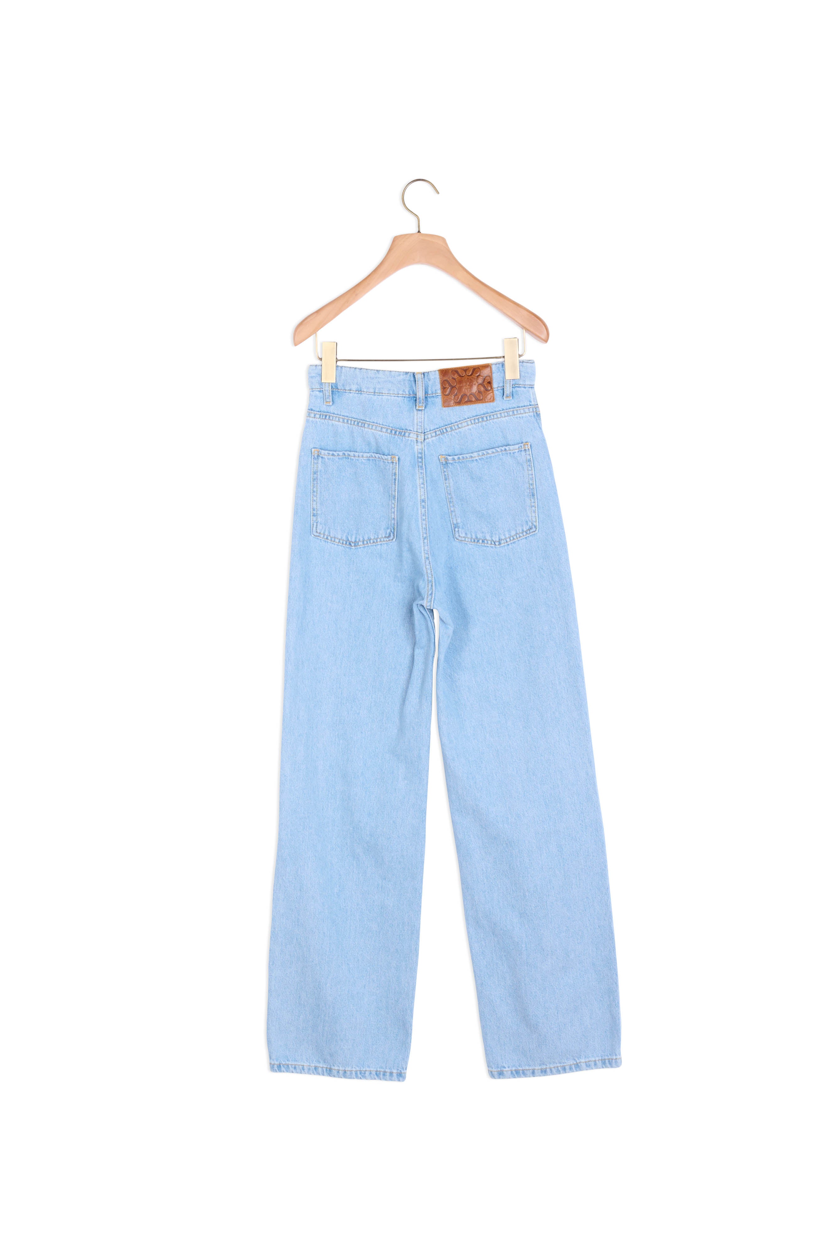 Jean large droit 5 poches délavé Sandro seconde main