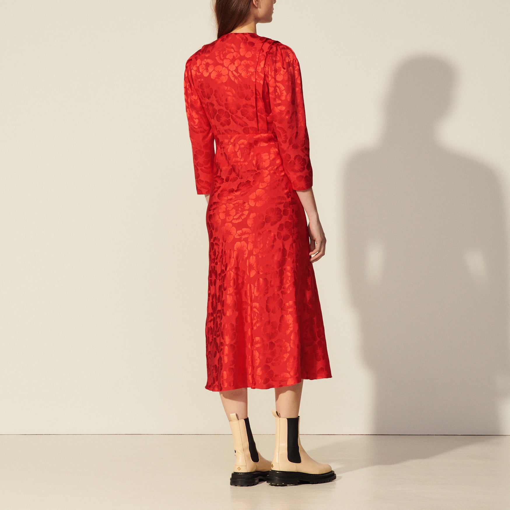 Robe longue et fluide Sandro seconde main