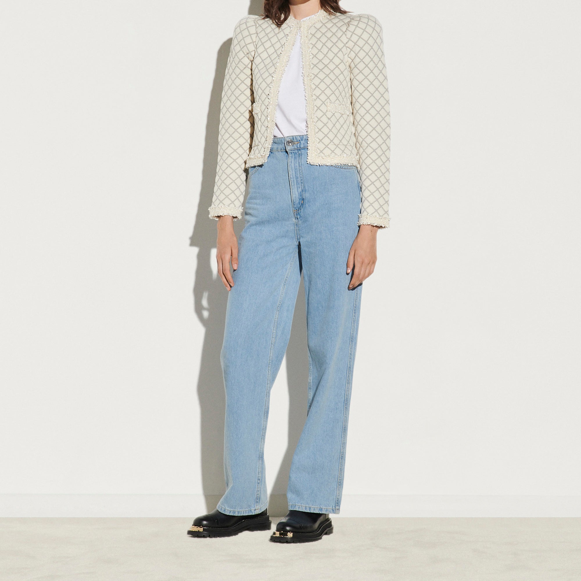 Cardigan à effet matelassé Sandro seconde main