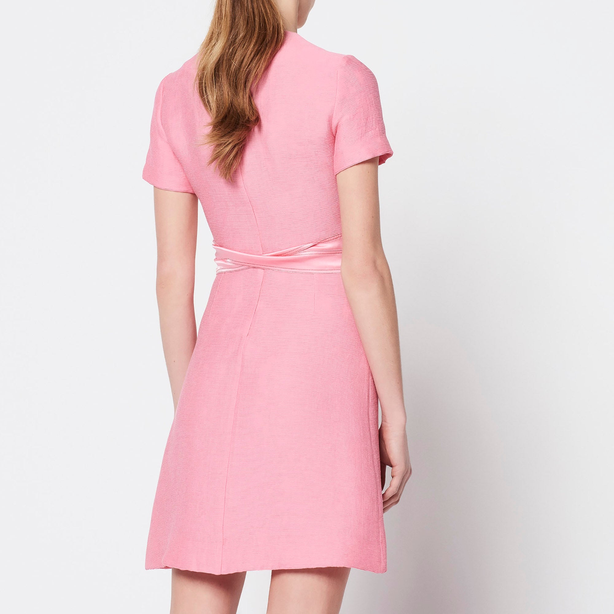 Robe avec détails satinés Sandro seconde main