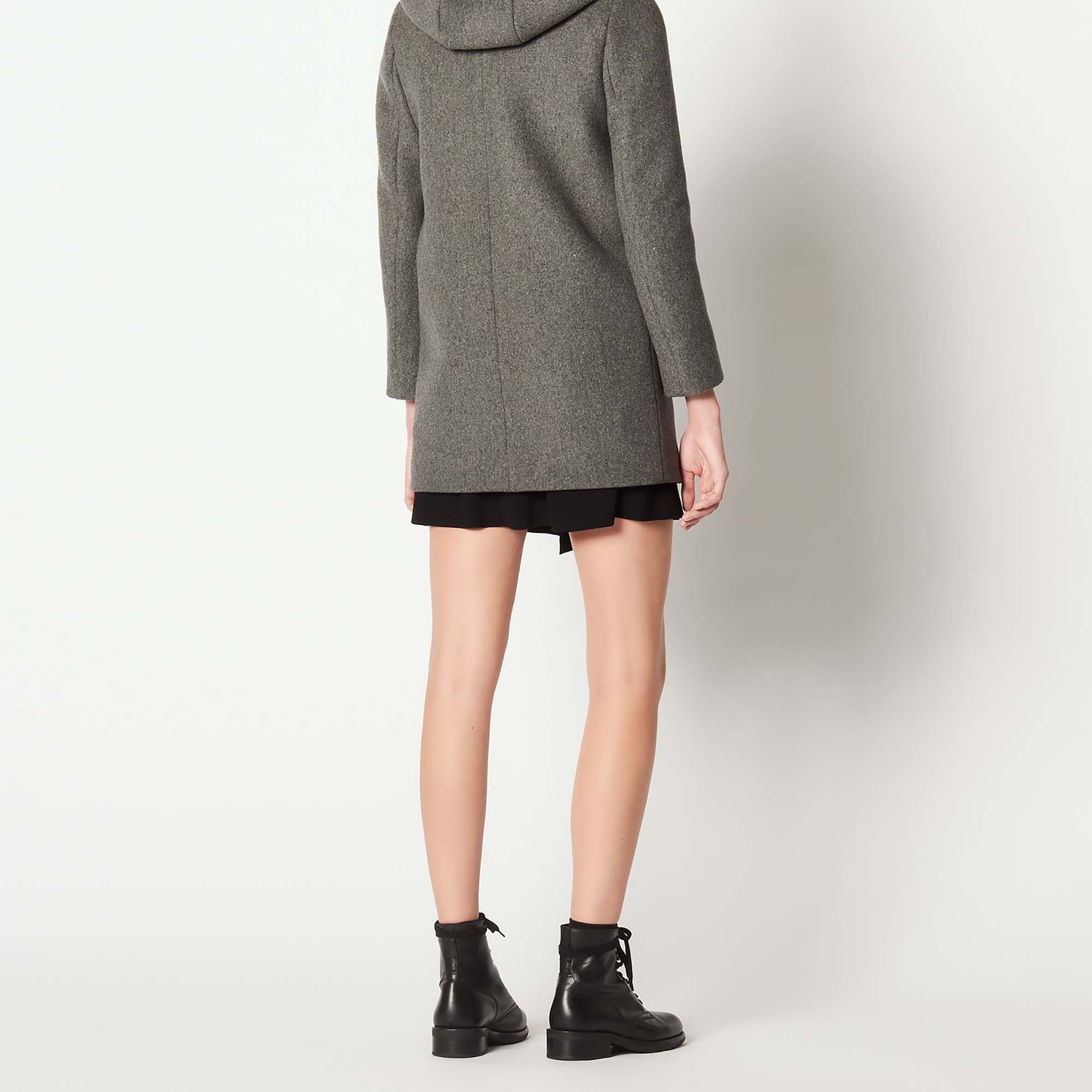 Manteau à capuche Sandro seconde main