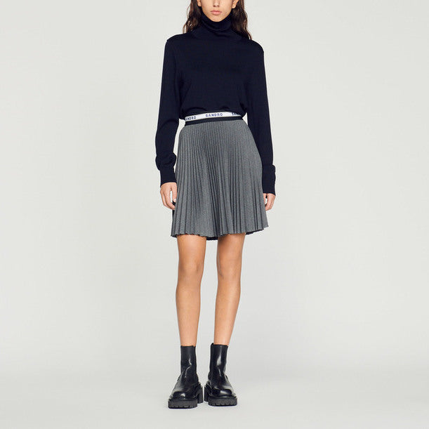 Pull à col roulé en laine Homme Sandro seconde main