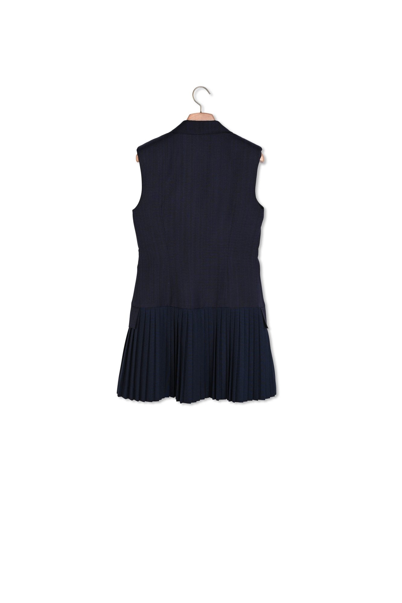 Robe courte tailleur plissée Sandro seconde main