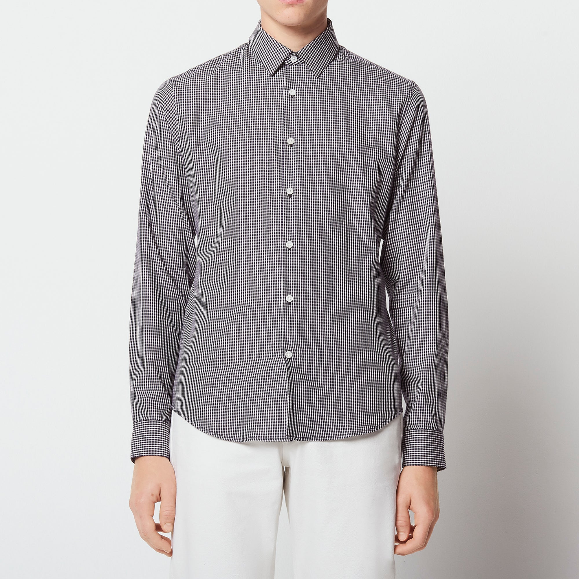 Chemise à carreaux Sandro seconde main