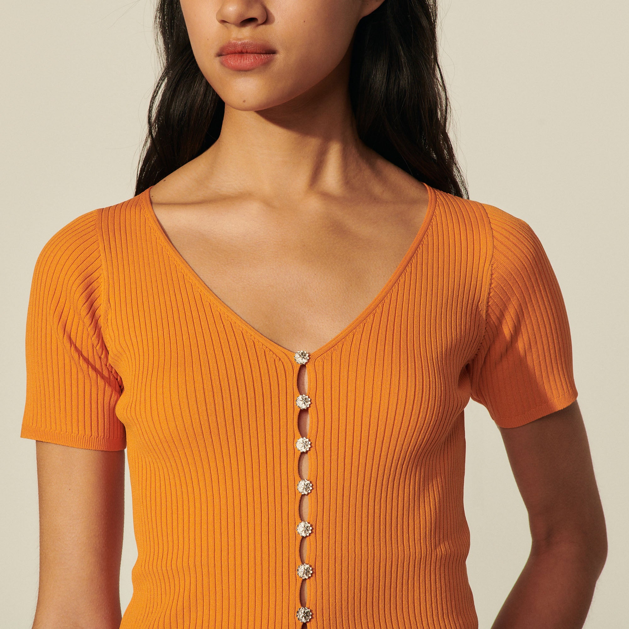 Cardigan à manches courtes Sandro seconde main