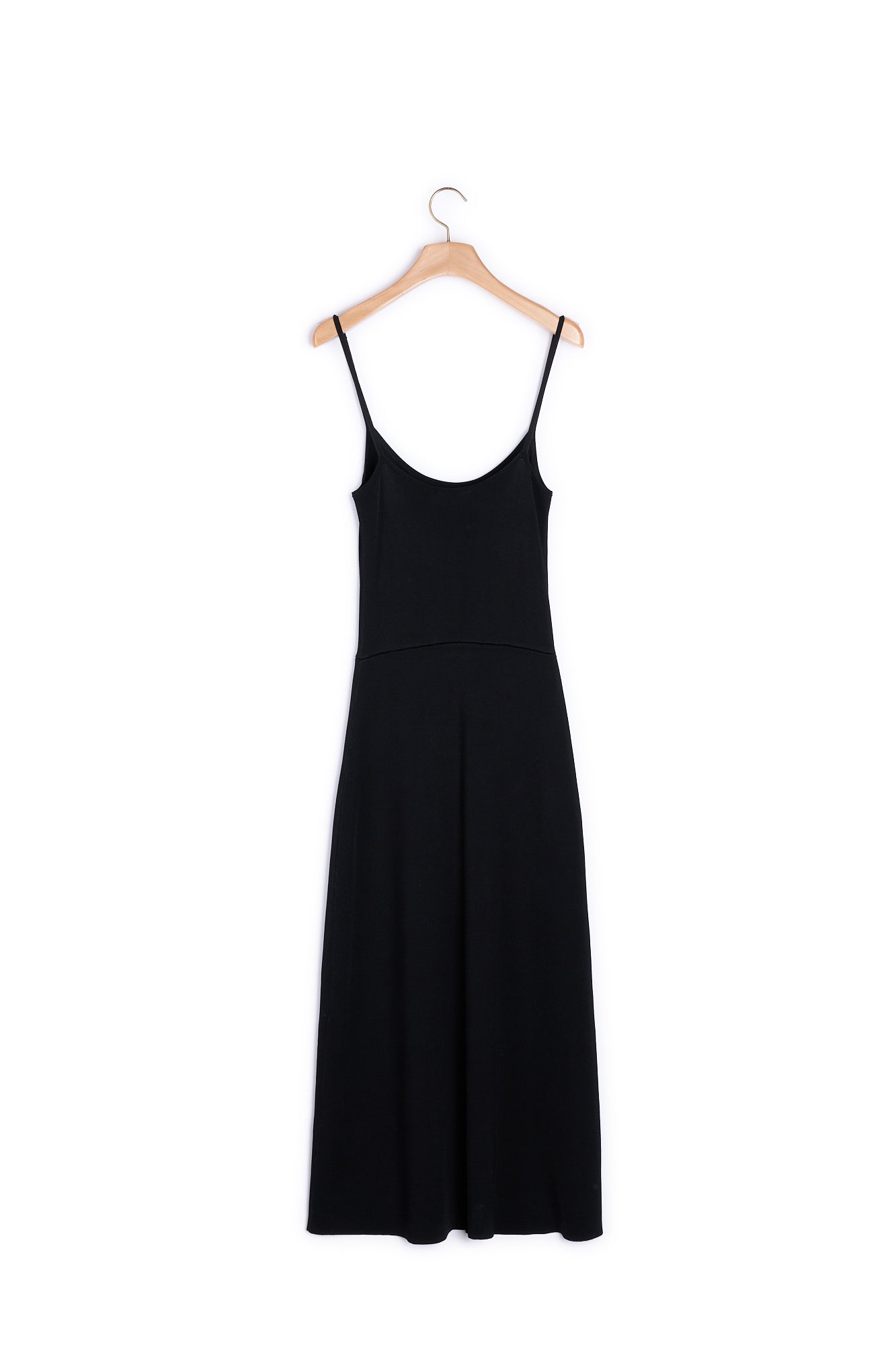 Robe midi en maille à fines bretelles Sandro seconde main