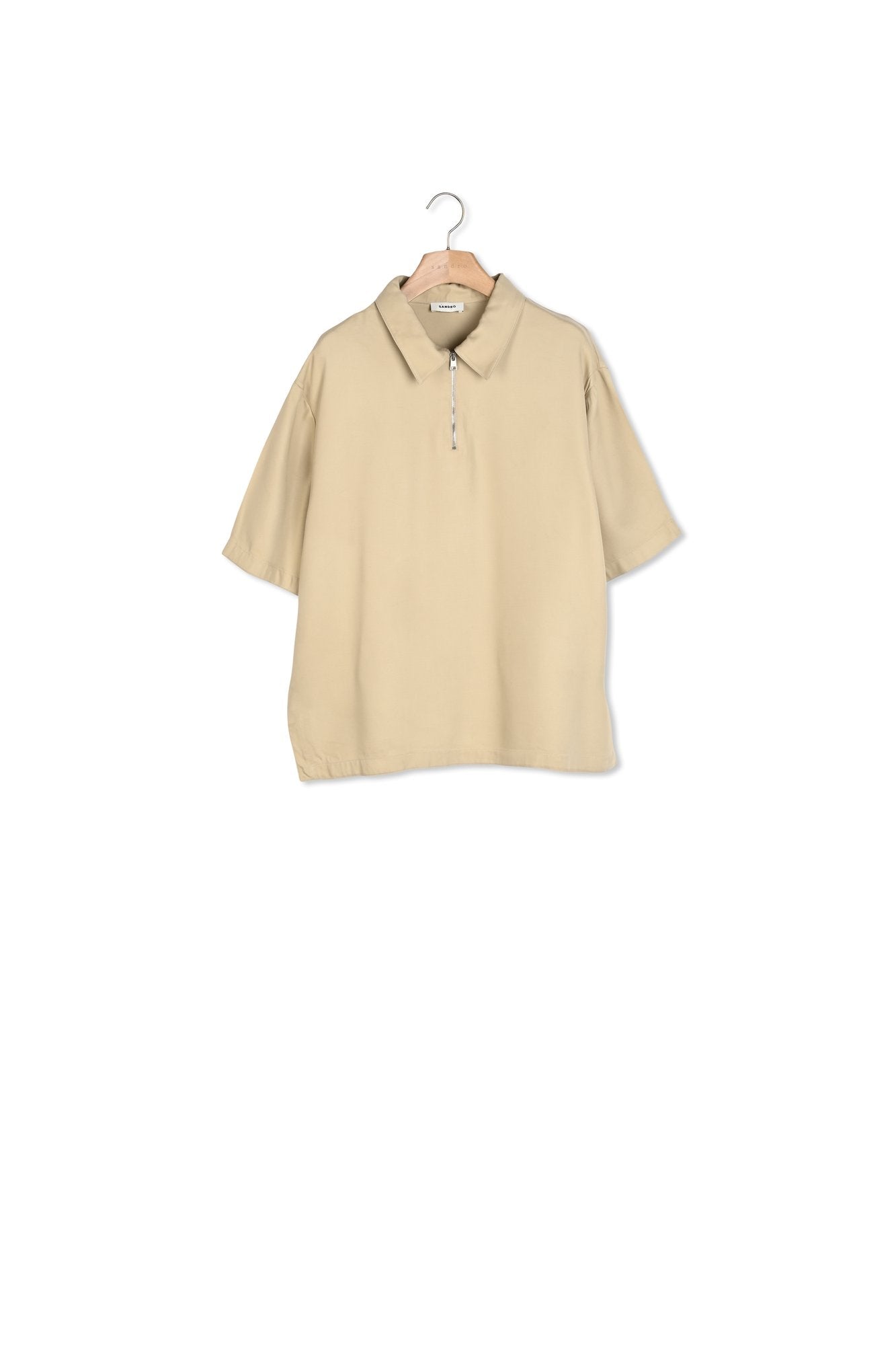 Polo à col zippé Sandro seconde main