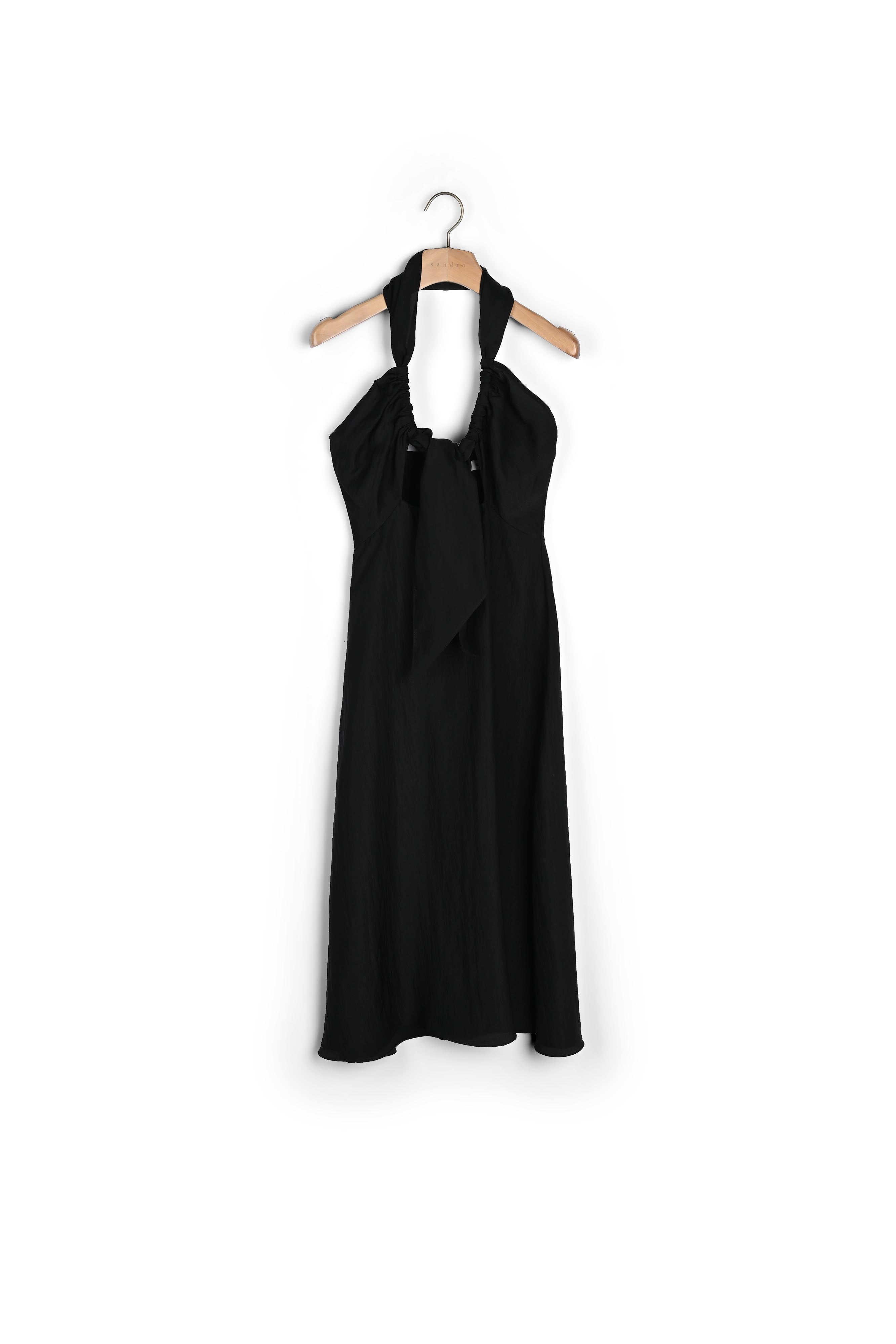 Robe nouée dos nu Sandro seconde main