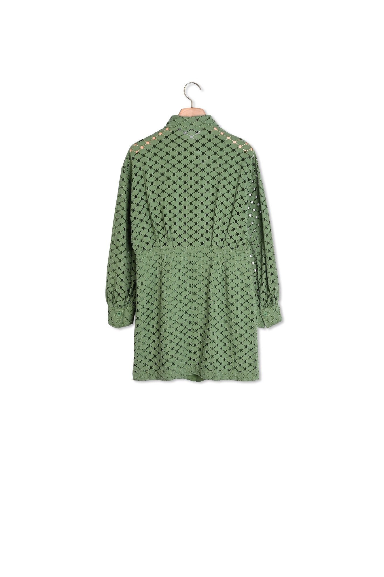 Robe Chemise en broderie anglaise Sandro seconde main