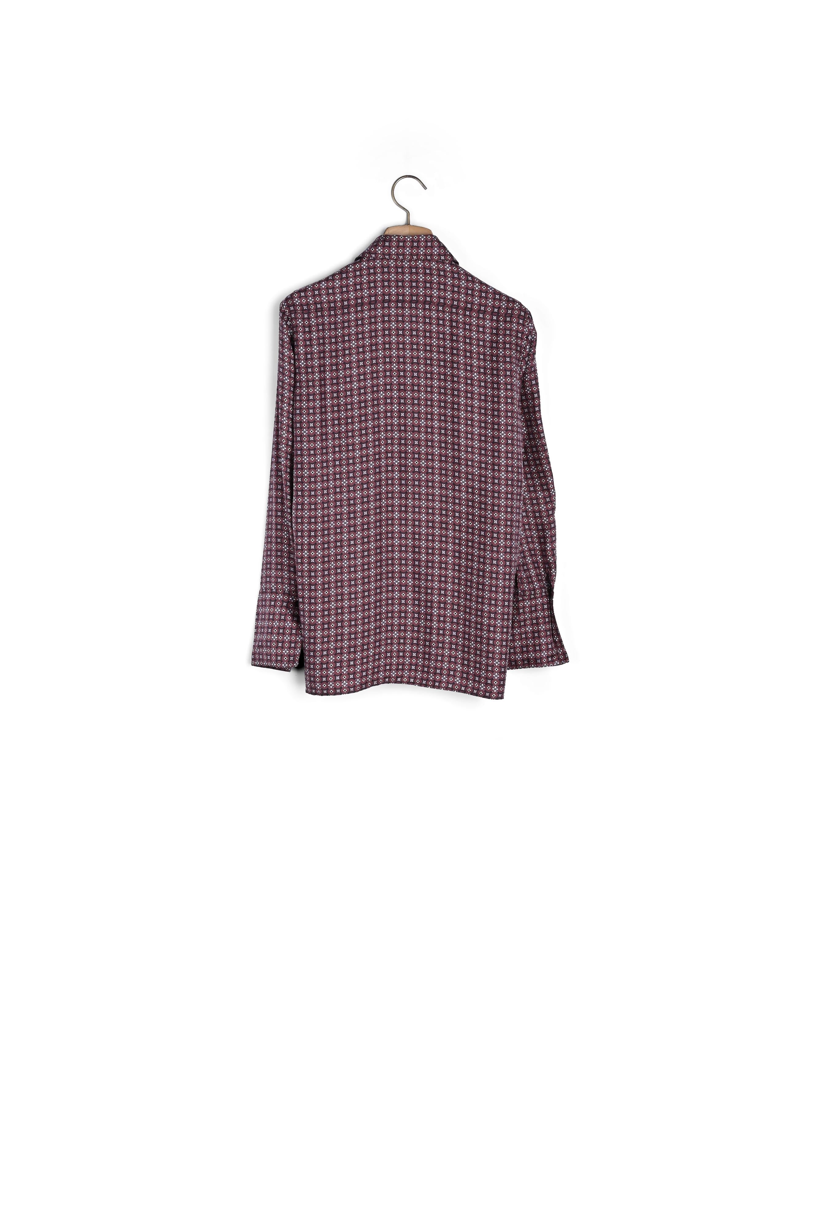 Chemise classique en twill de soie Sandro seconde main