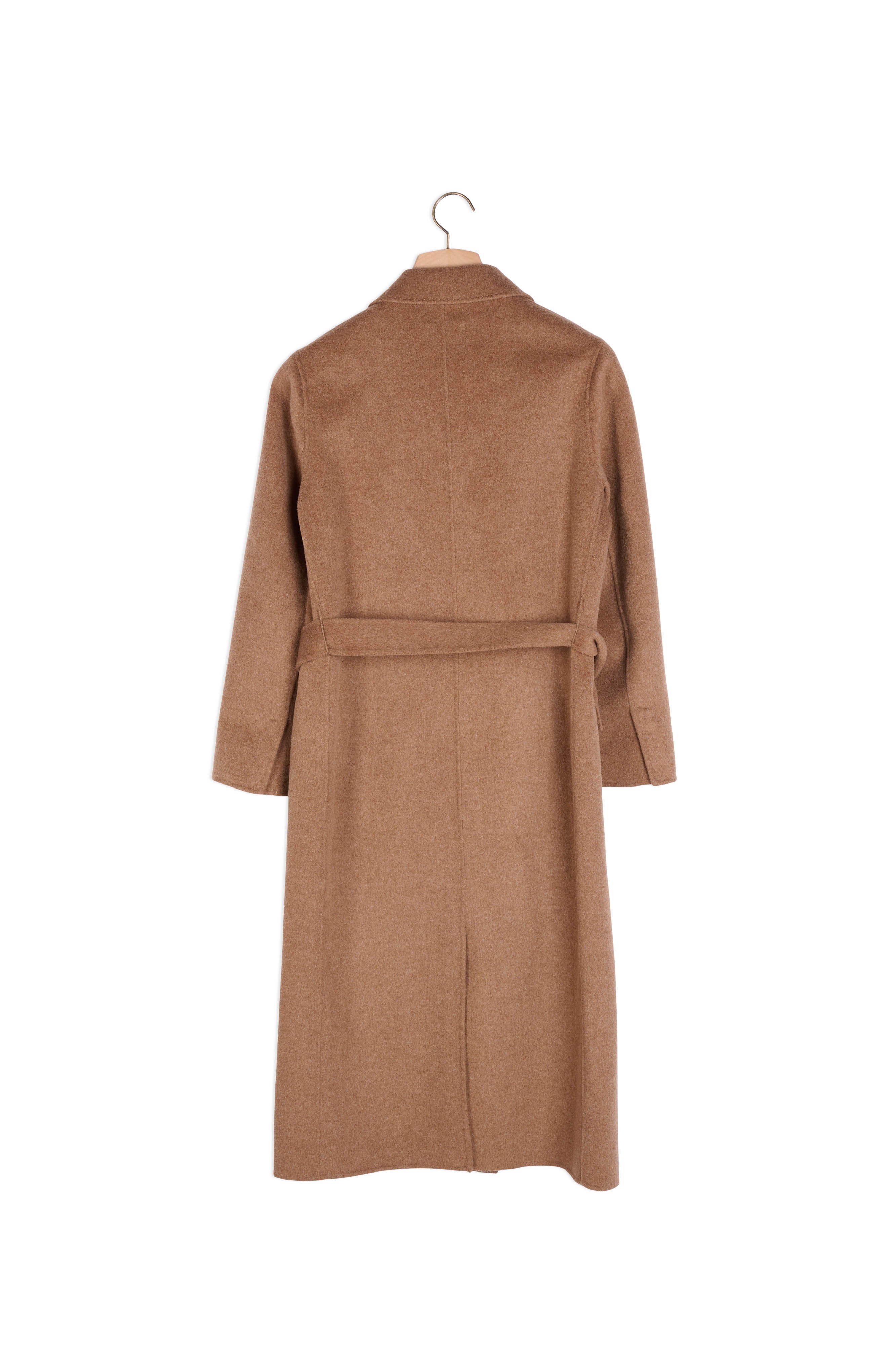 Manteau long à boutonnage croisé Sandro seconde main