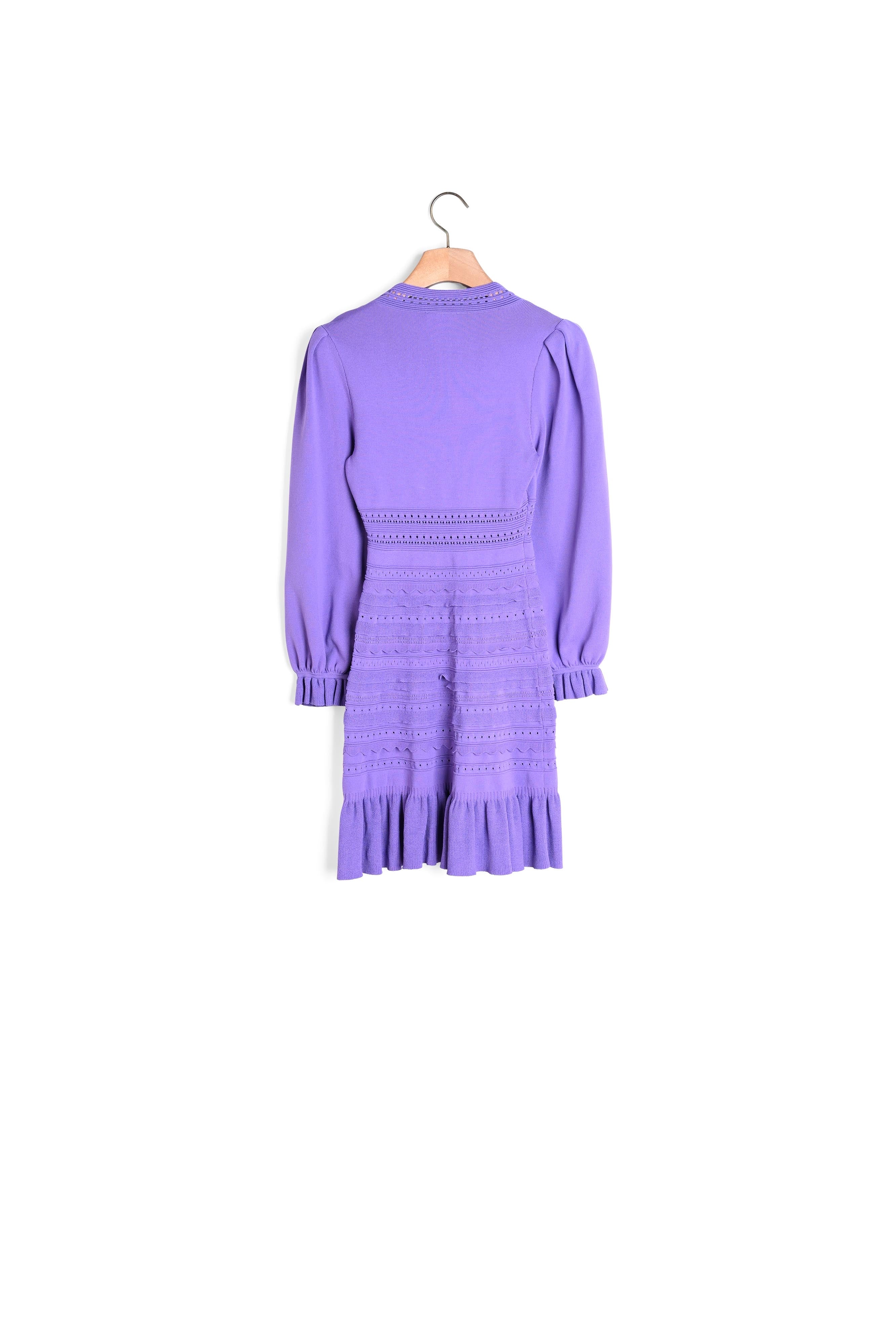 Robe courte à volants Sandro seconde main