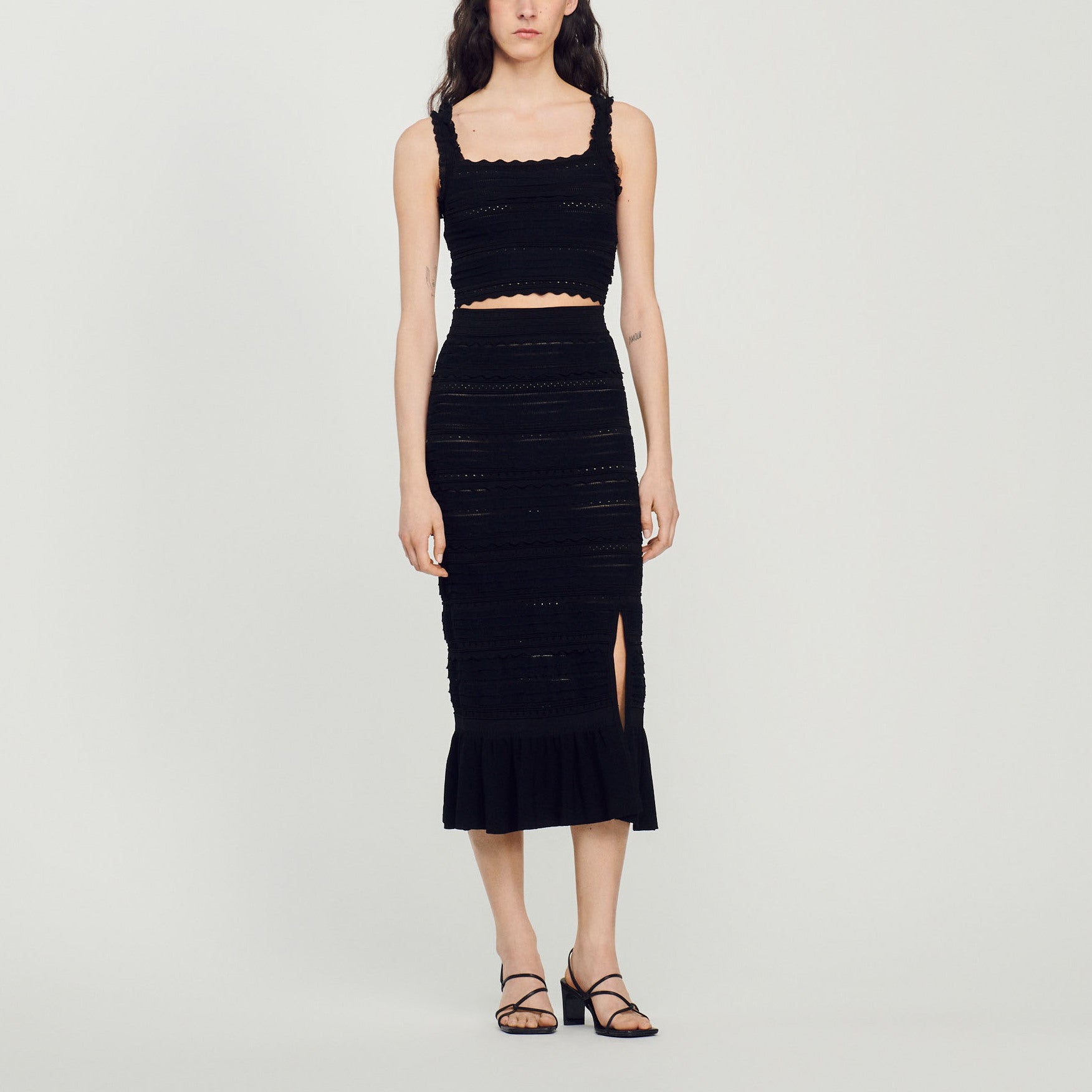 Jupe en Maille Sandro seconde main