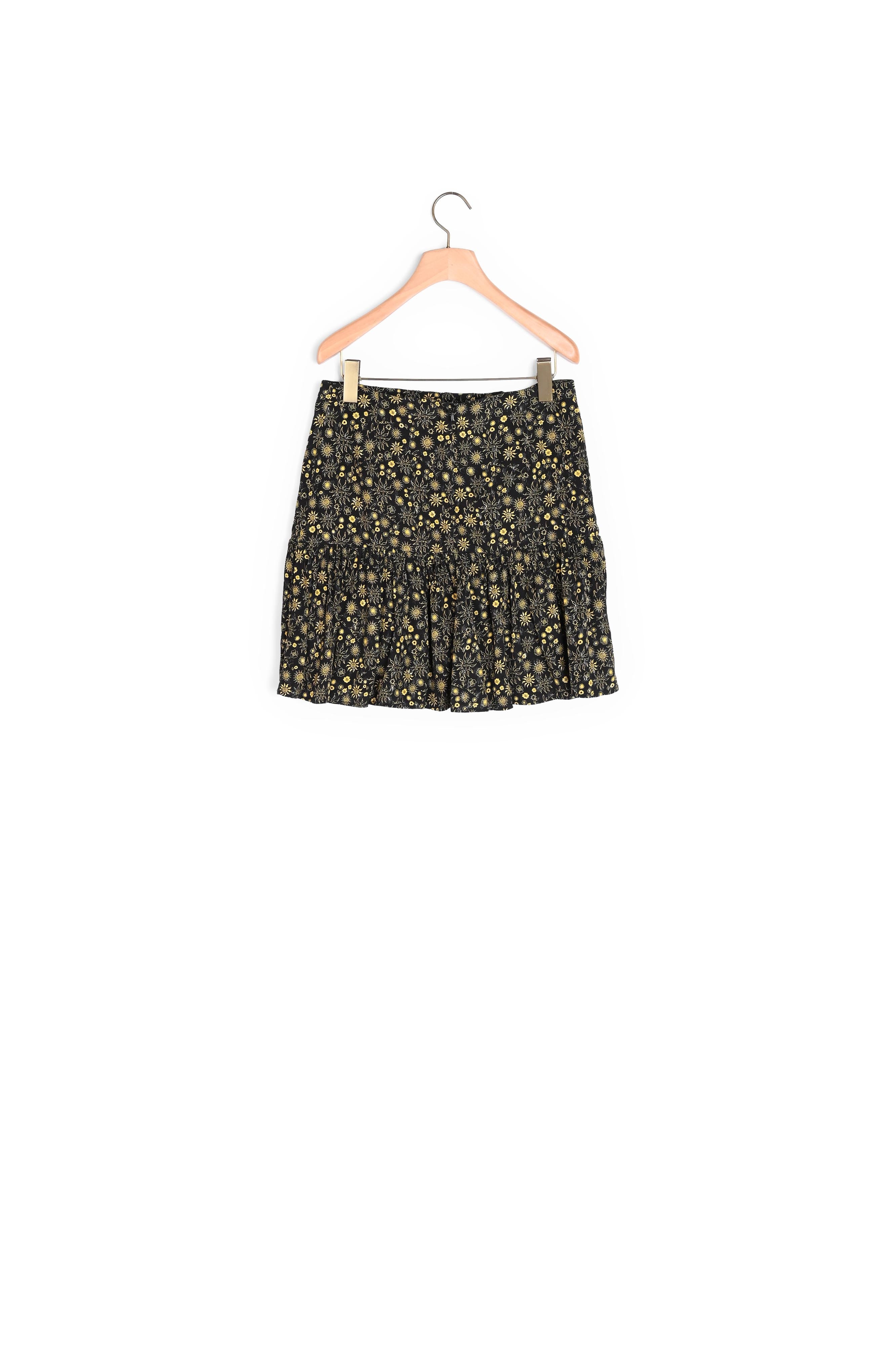 Jupe courte imprimée Sandro seconde main