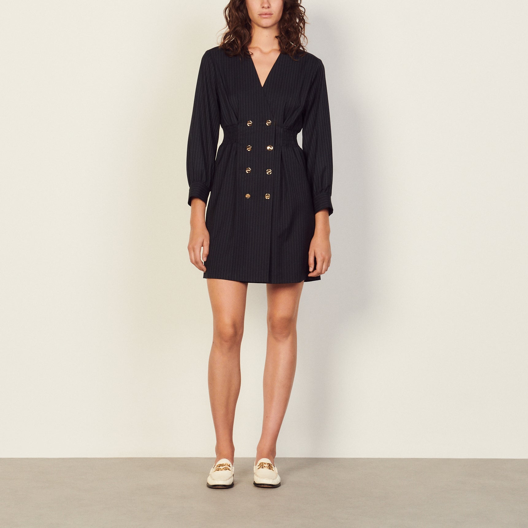 Robe Navy Sandro seconde main