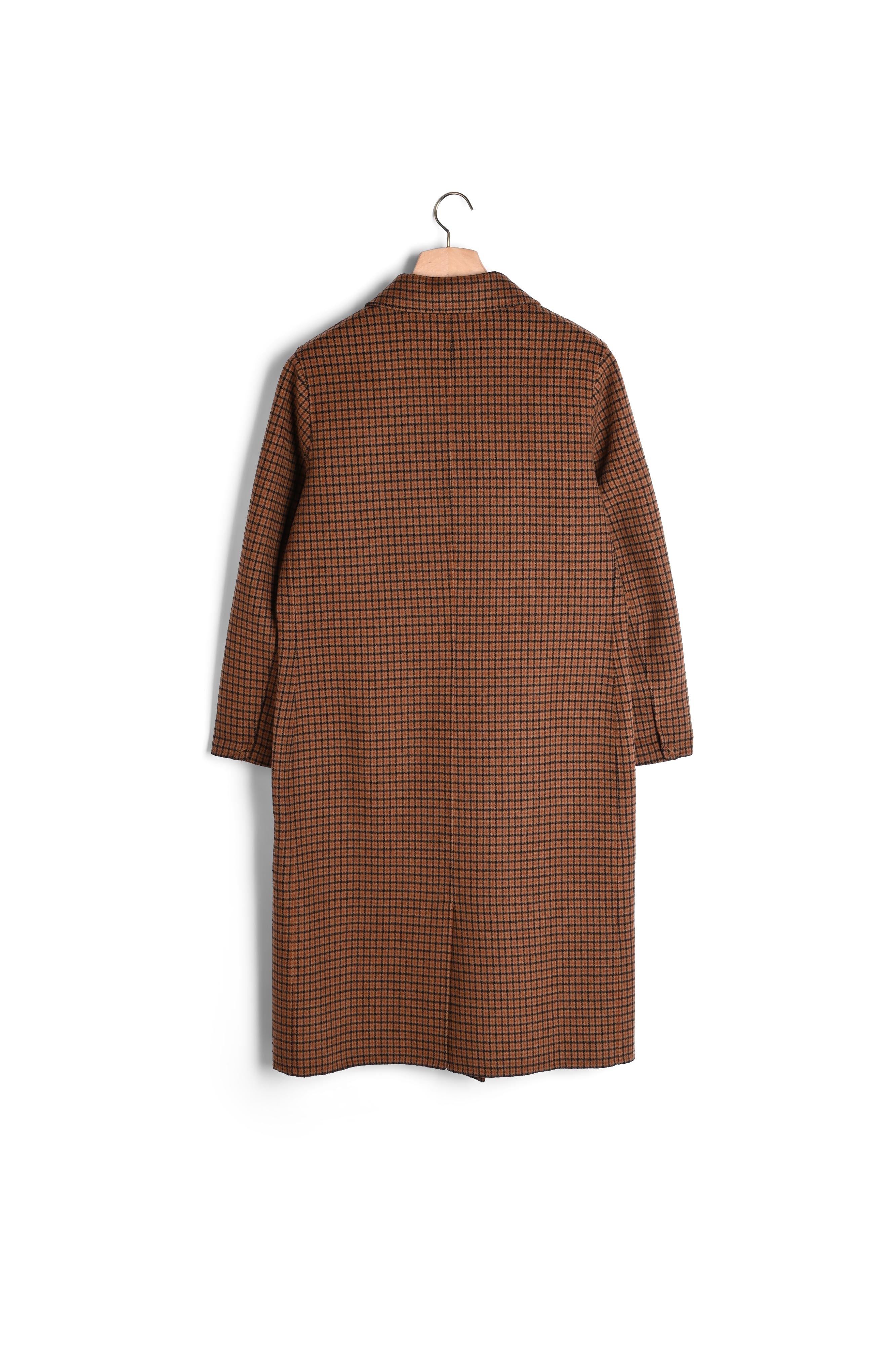 Manteau long oversize en laine Sandro seconde main