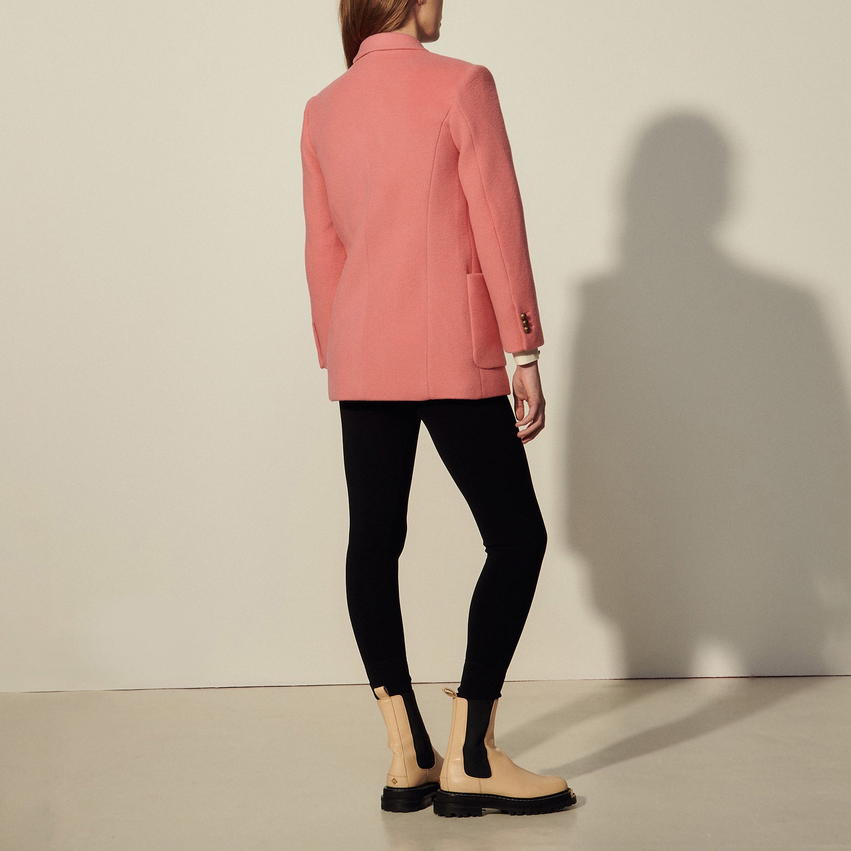 Manteau caban au boutonnage croisé Sandro seconde main