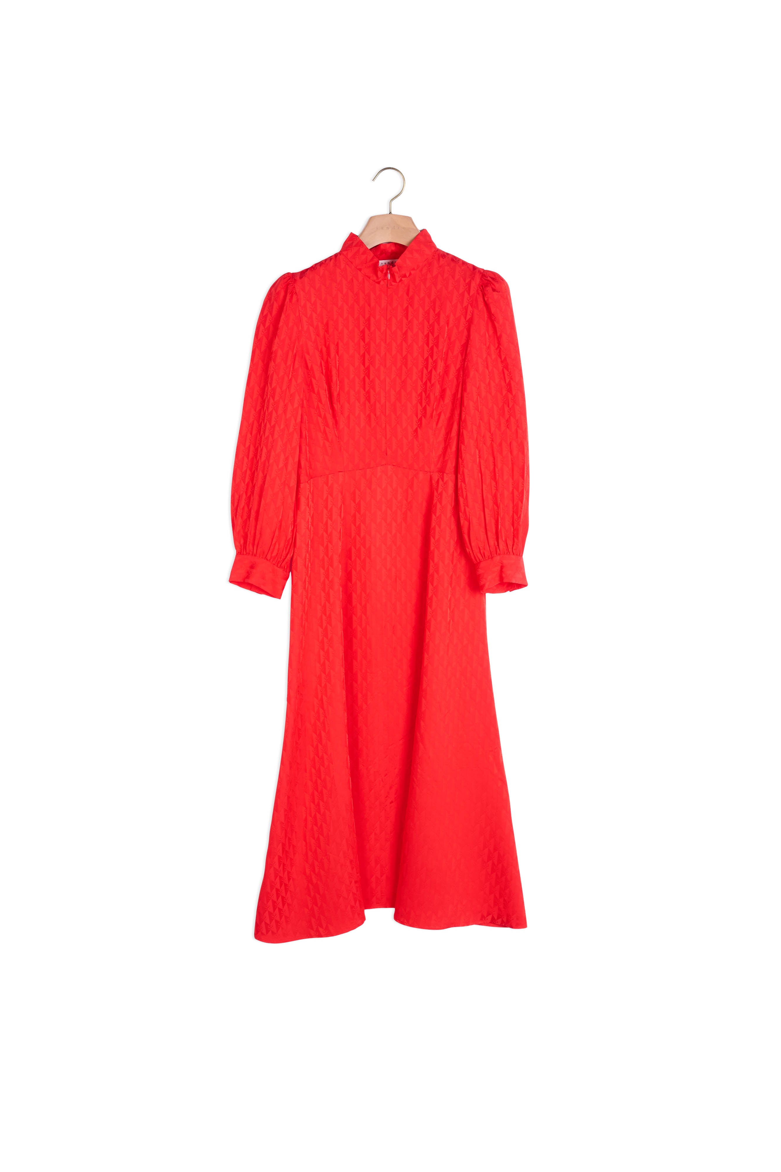 Robe midi en jacquard Sandro seconde main