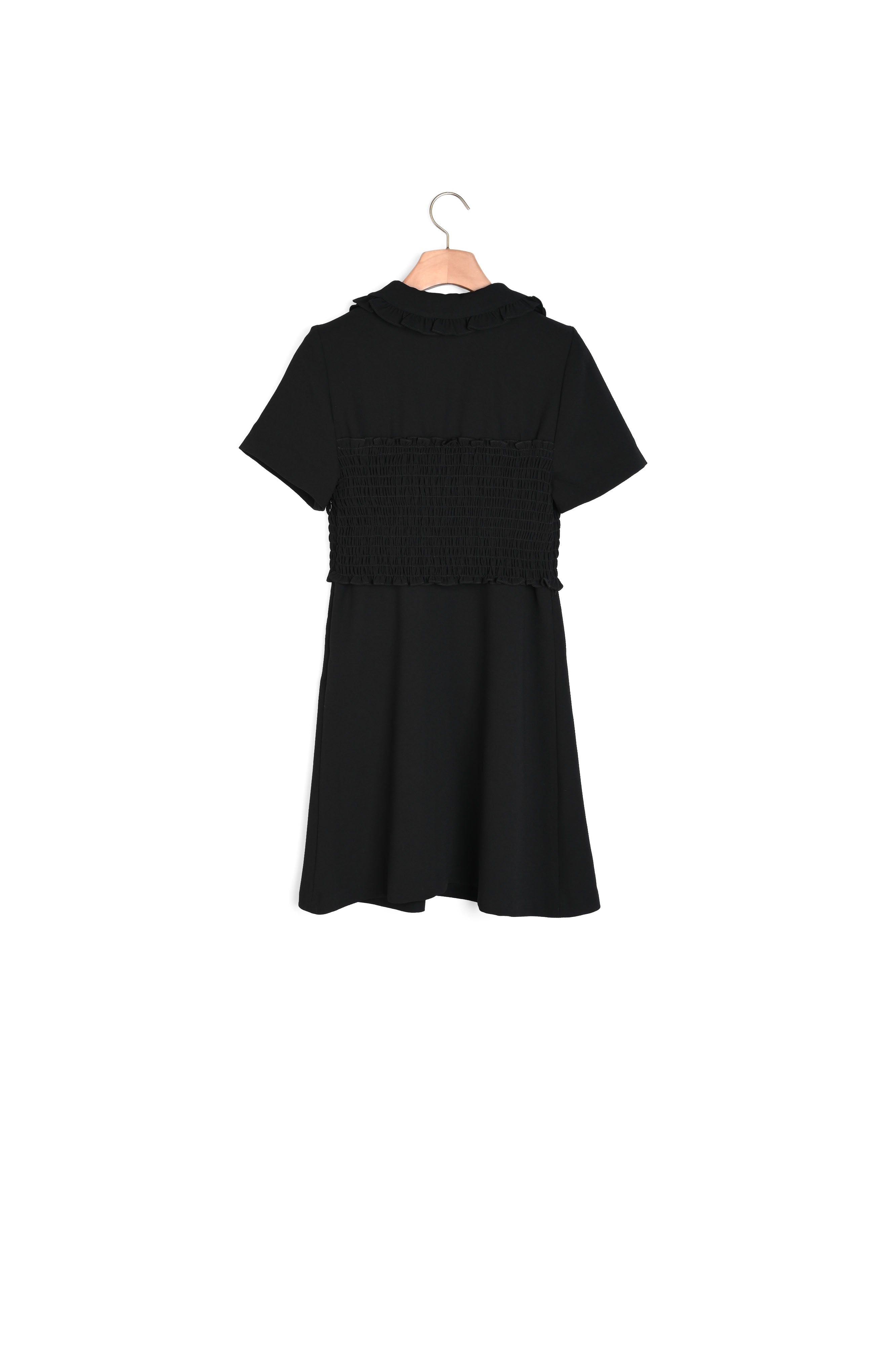 Robe courte smockée Sandro seconde main