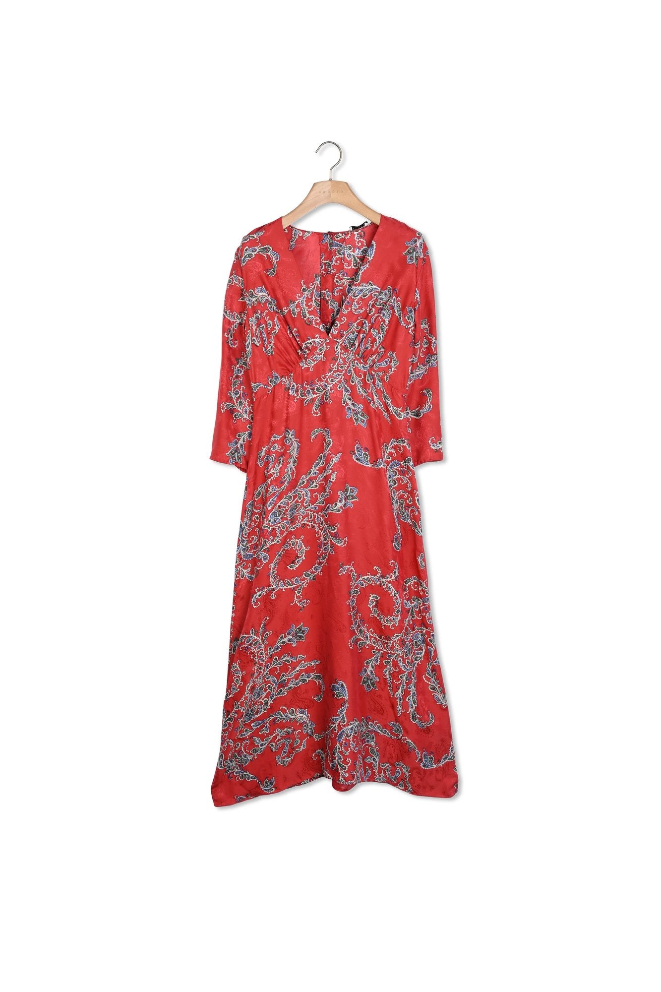 Robe midi imprimée Sandro seconde main