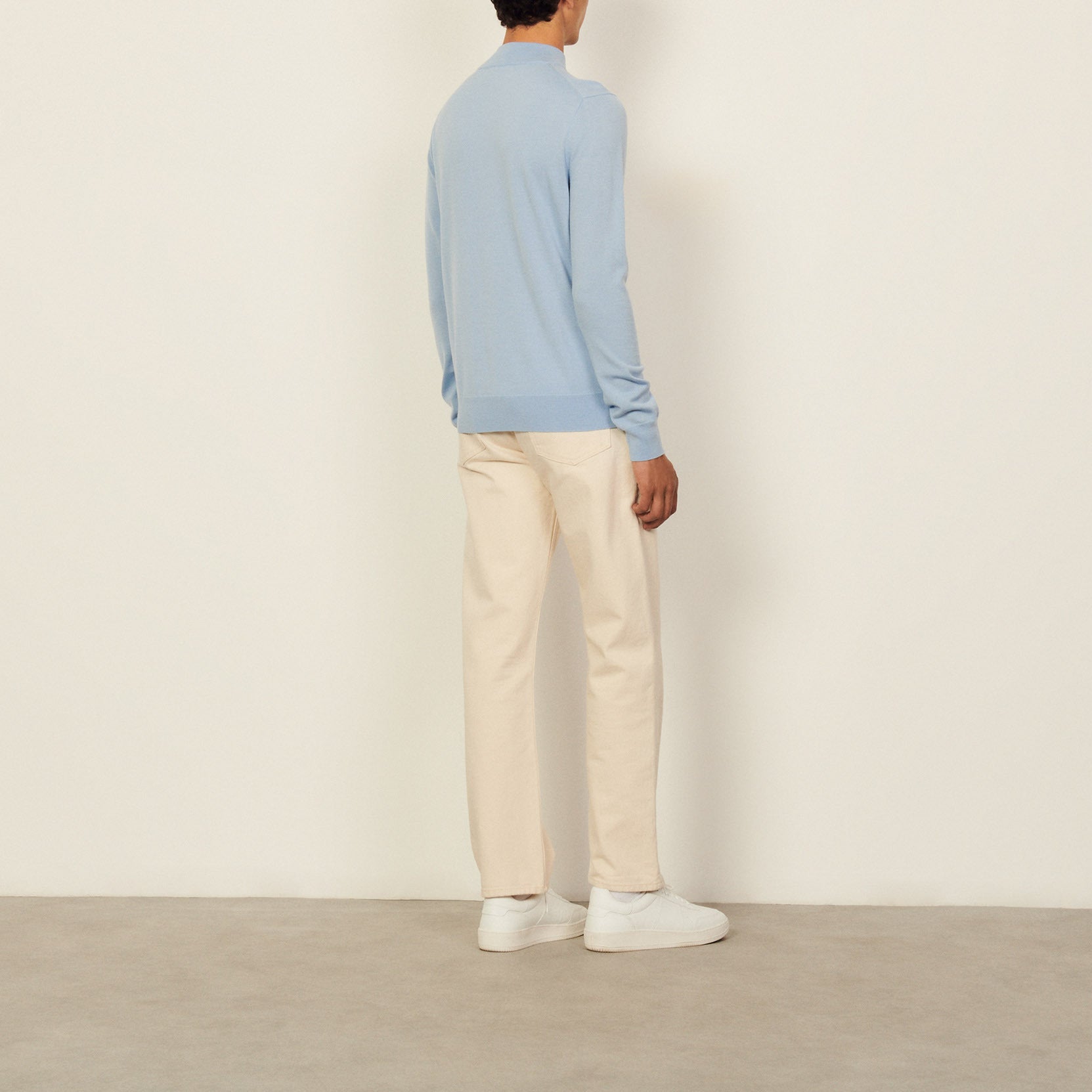 Pull à col cheminée Sandro seconde main