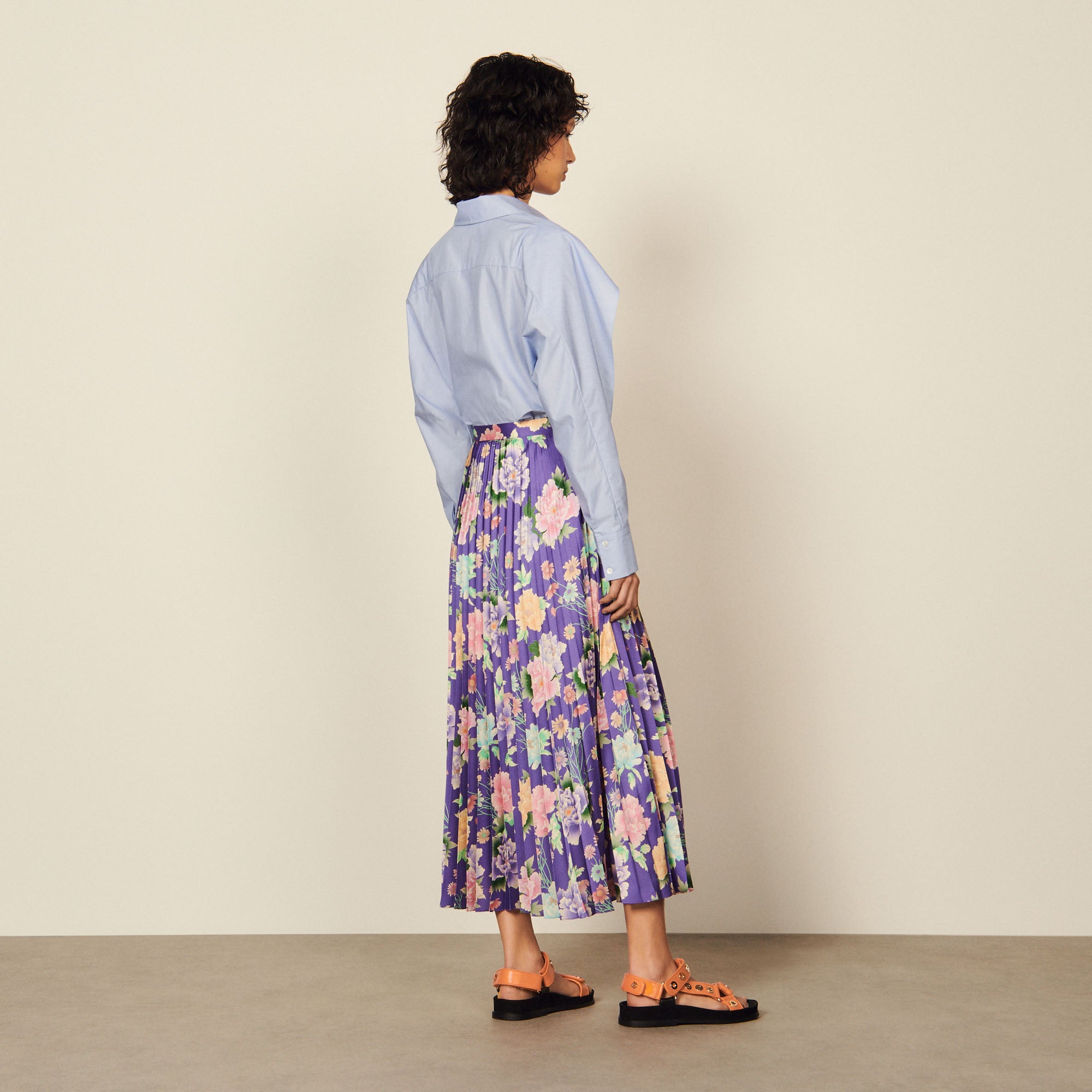 Jupe Violet Sandro seconde main