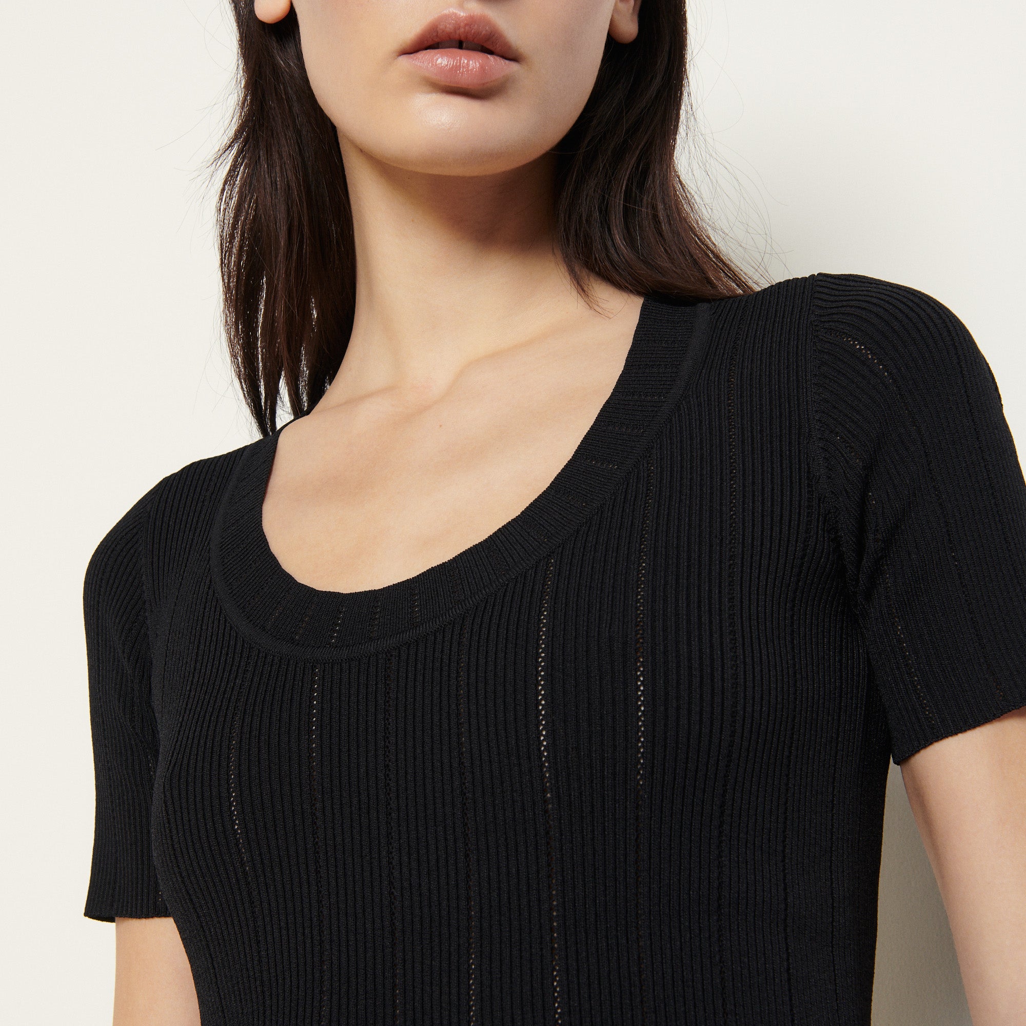 Pull à manches courtes Sandro seconde main