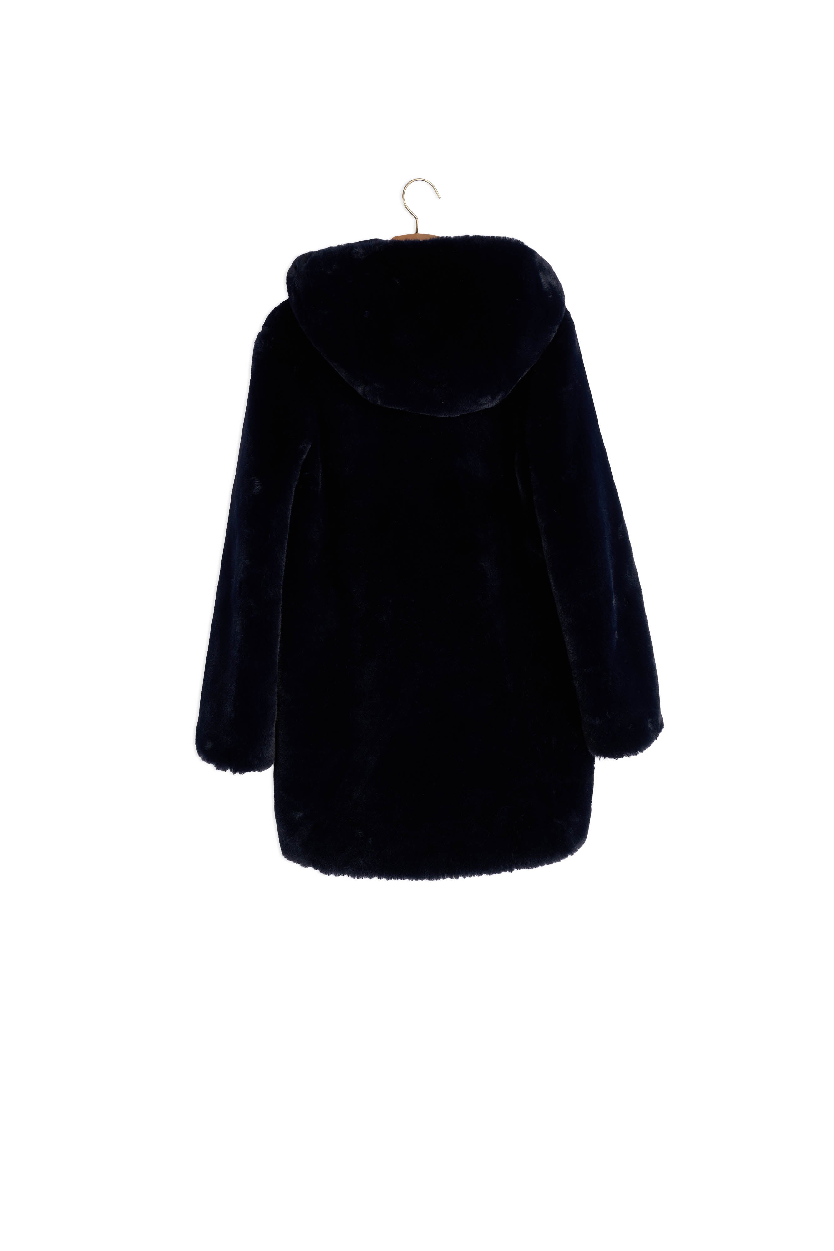 Manteau en fausse fourrure Sandro seconde main