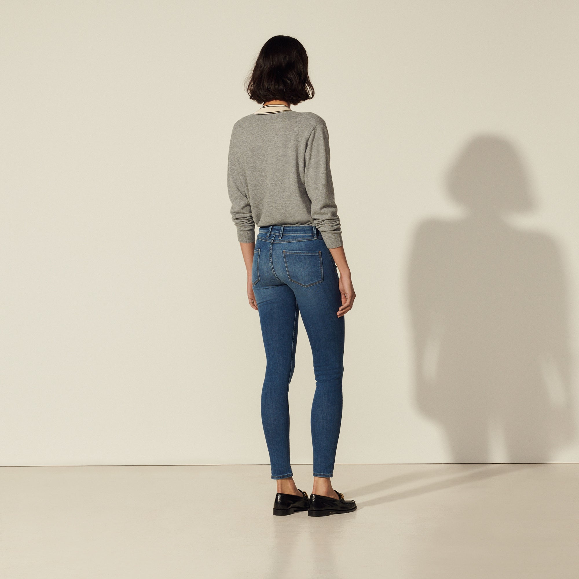 Jean slim bleu Sandro seconde main